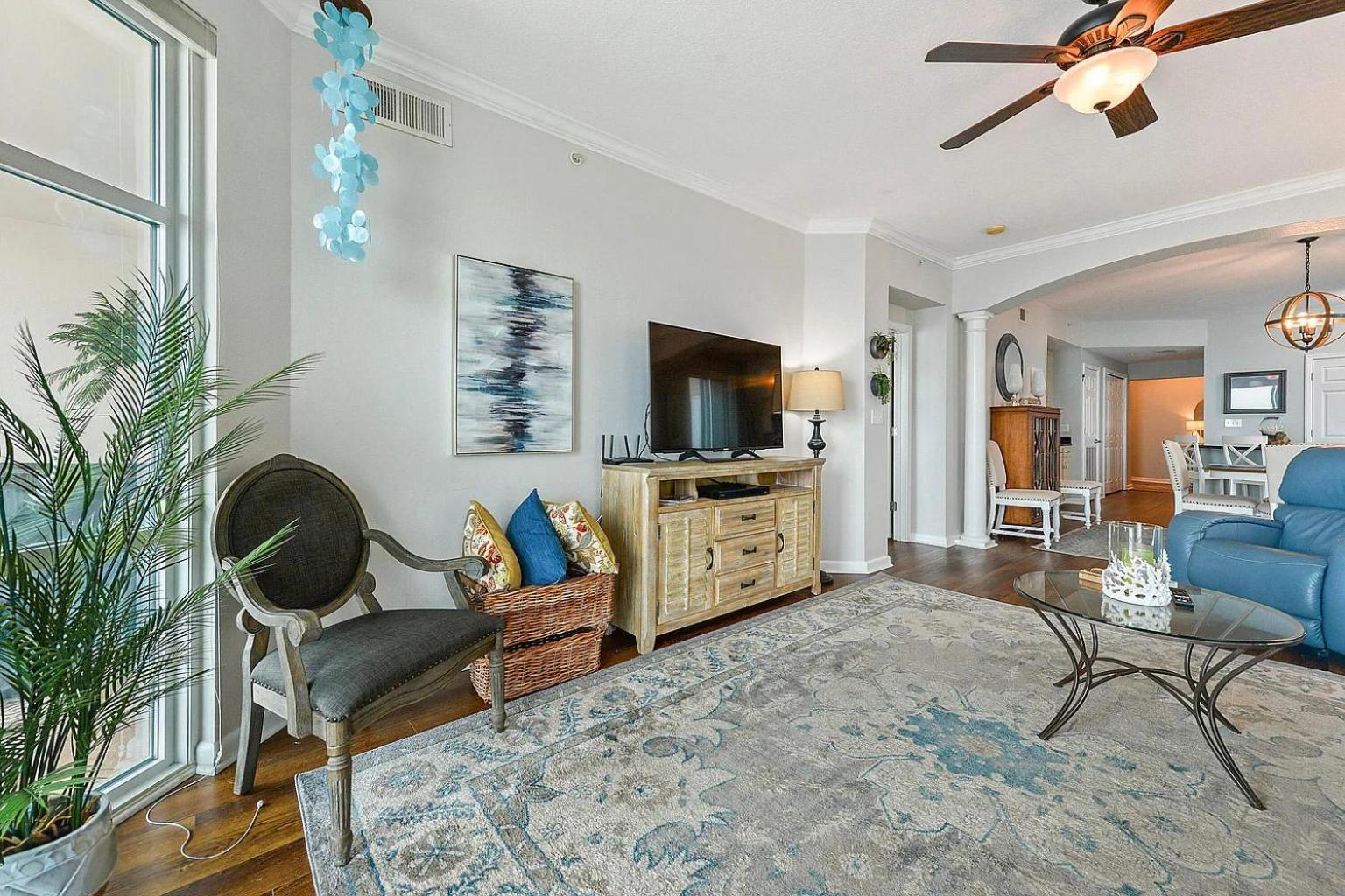 Spacious Beach View, End Unit in Legacy Tower 2-1301 - 3 Bedroom 3 Bath Condo