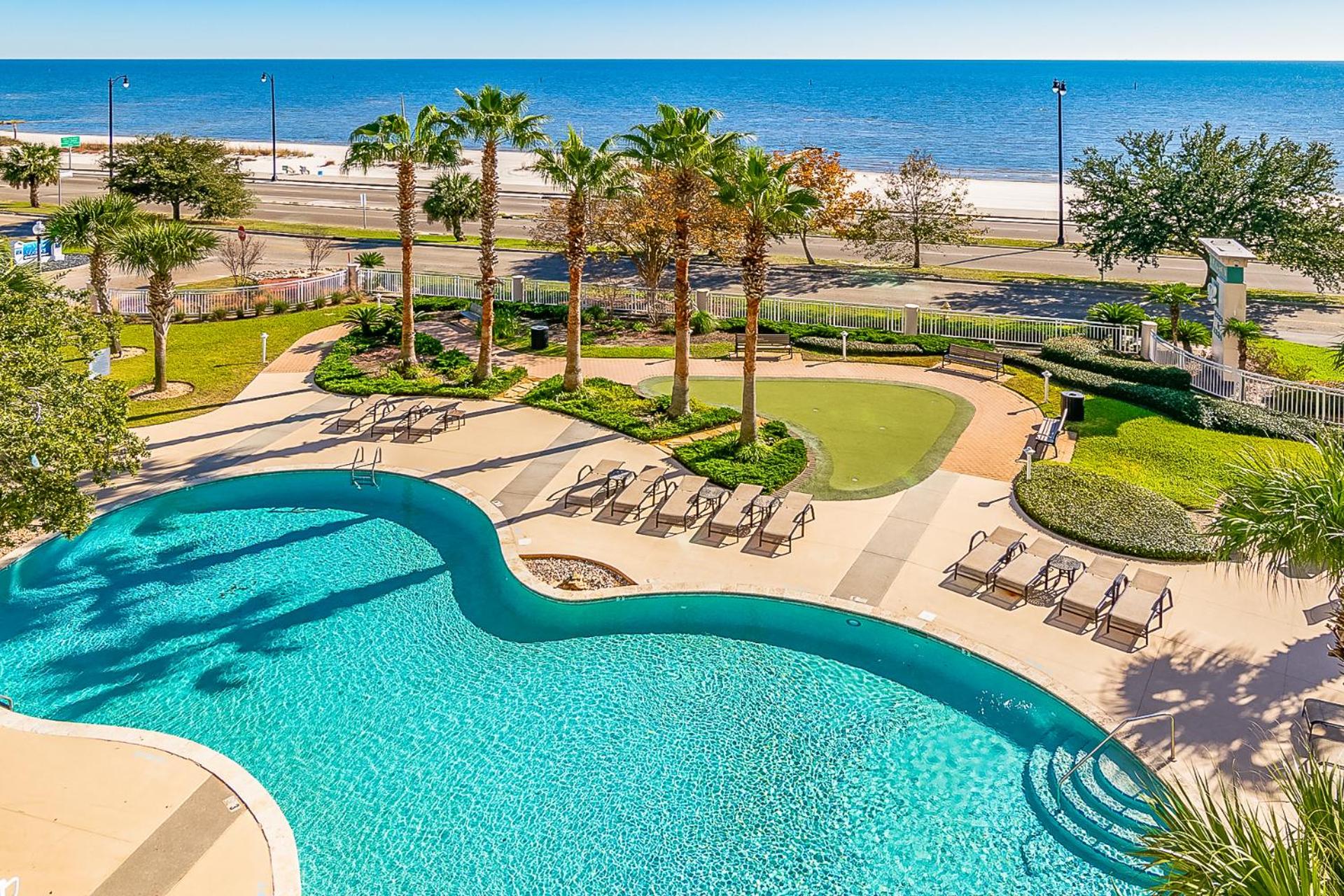 Beachview Condo in Legacy Tower 1 -1104 - fully furnished 2 bedroom 2 bath