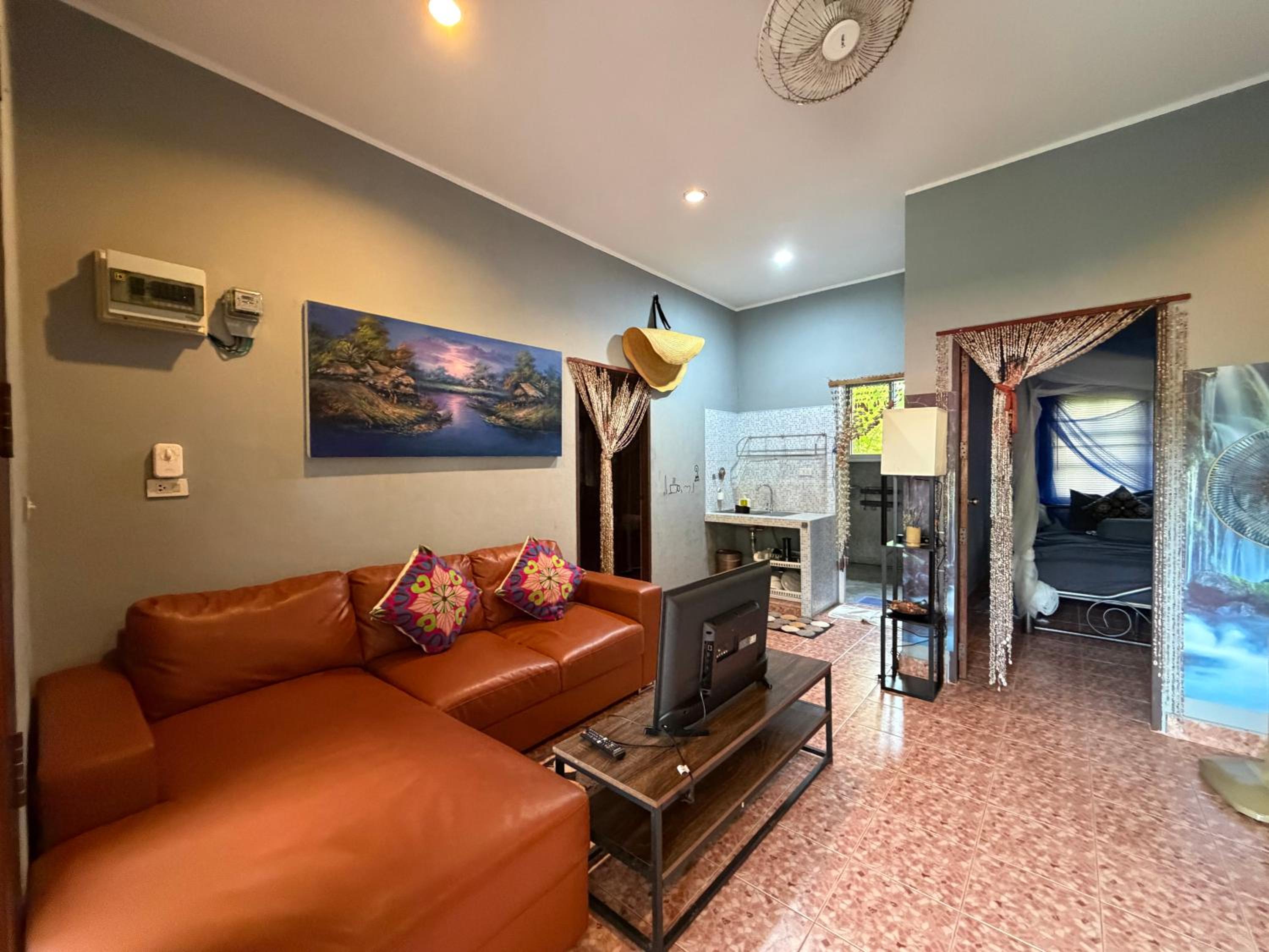 Beachfront bungalow south of Phuket