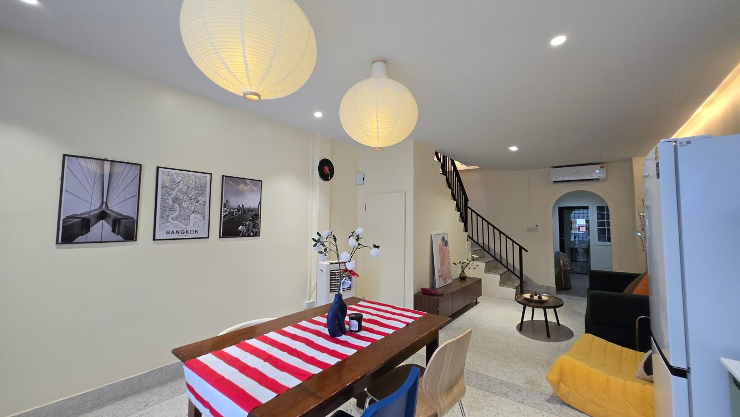 TownHouse near Central Ladprao with bathtub
