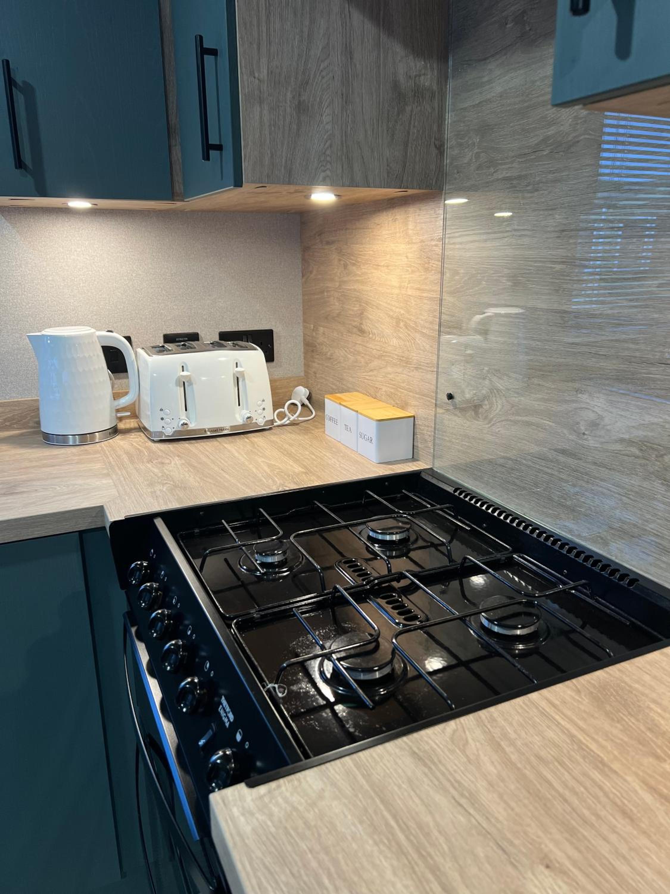 Modern Caravan 2025 with Decking