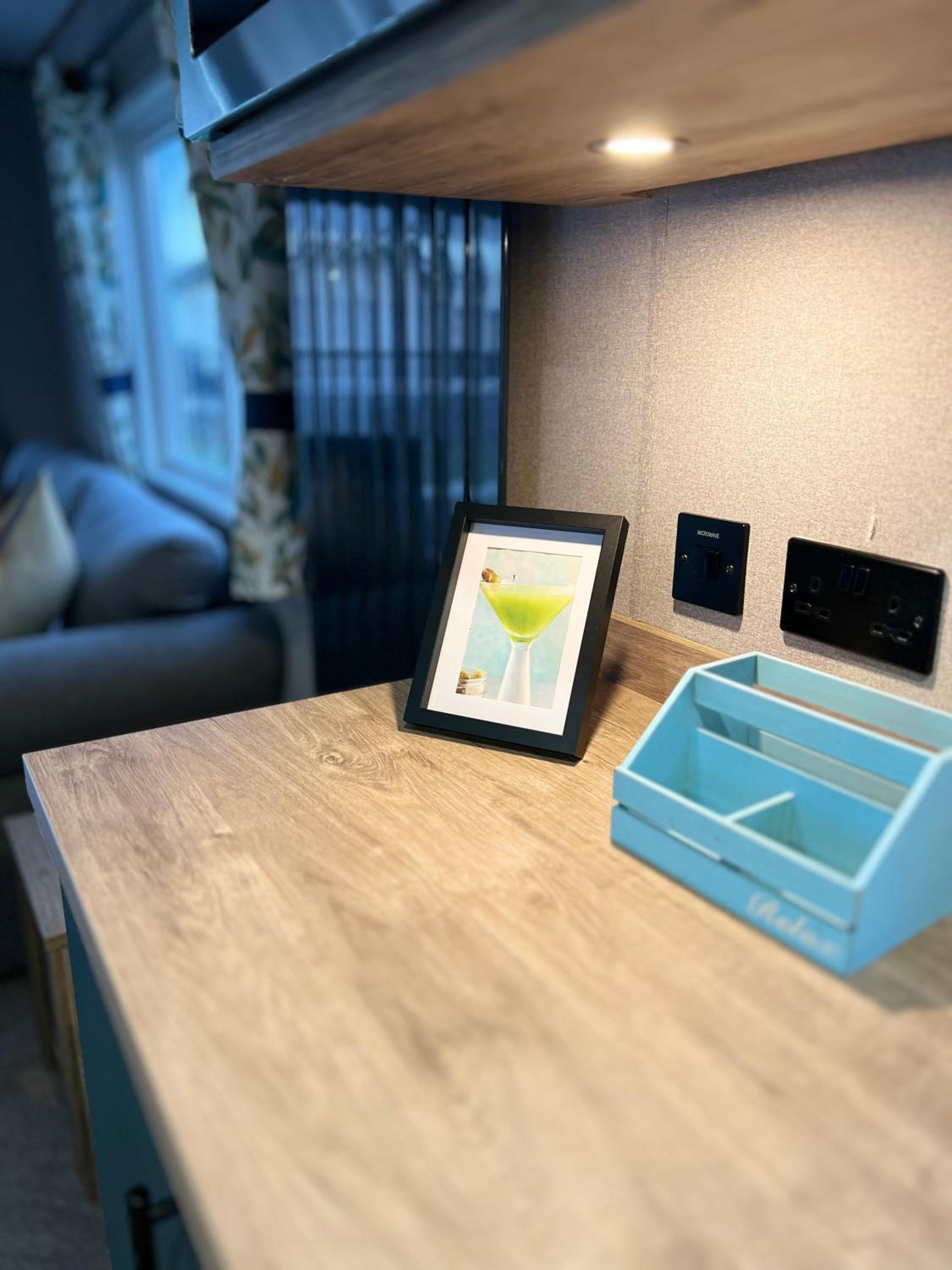 Modern Caravan 2025 with Decking