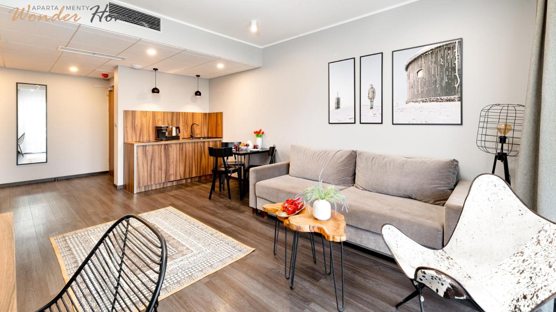 Wonder Hill - klimatyzowane apartamenty z bajkowym widokiem na góry i zalew