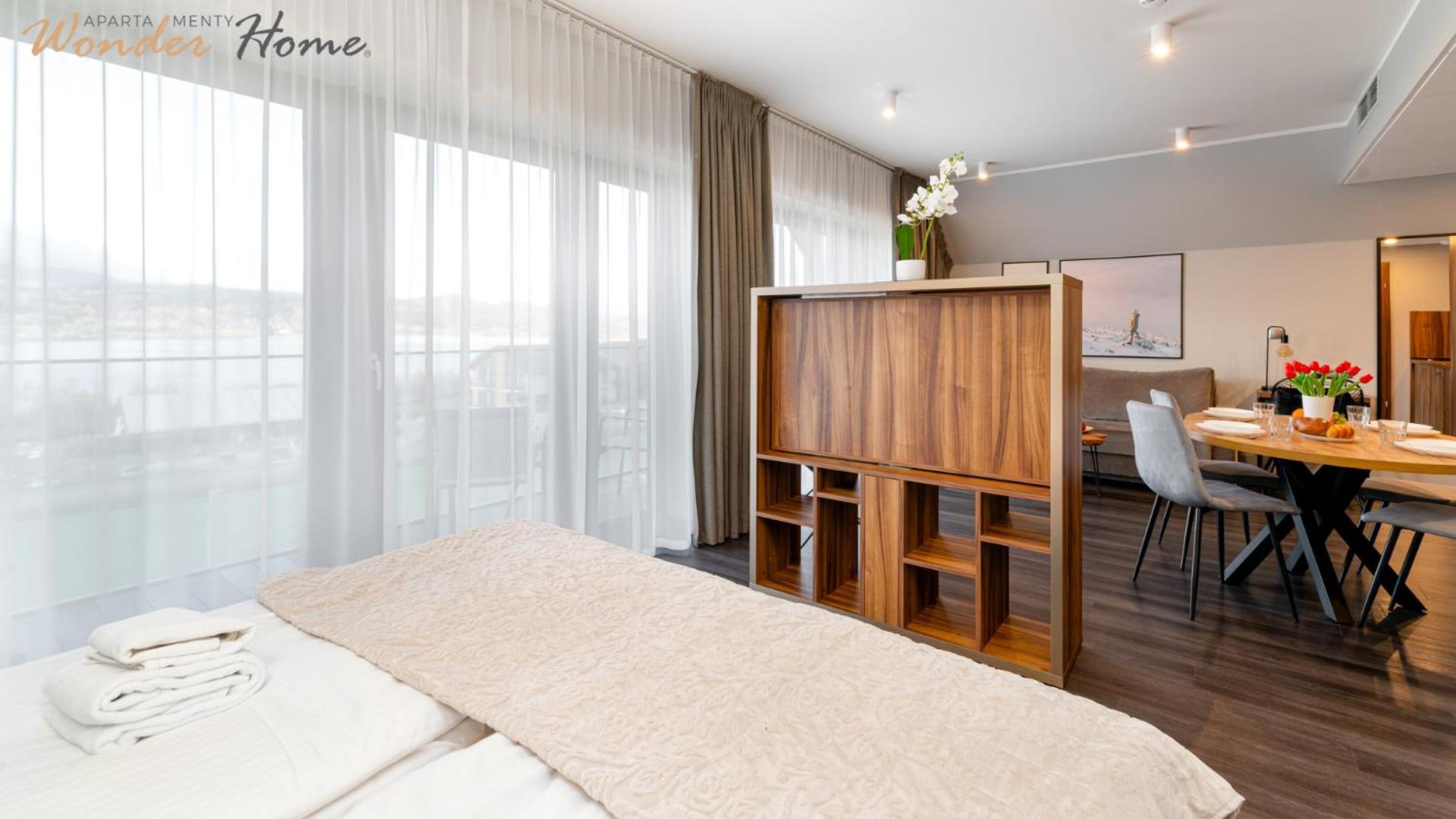Wonder Hill - klimatyzowane apartamenty z bajkowym widokiem na góry i zalew