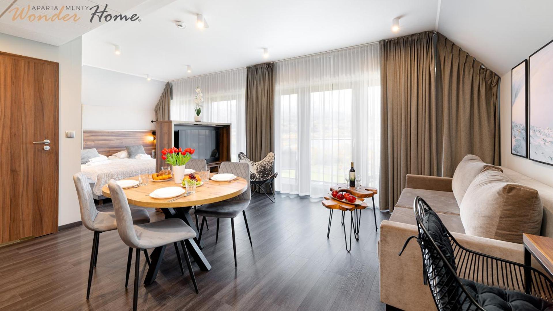 Wonder Hill - klimatyzowane apartamenty z bajkowym widokiem na góry i zalew