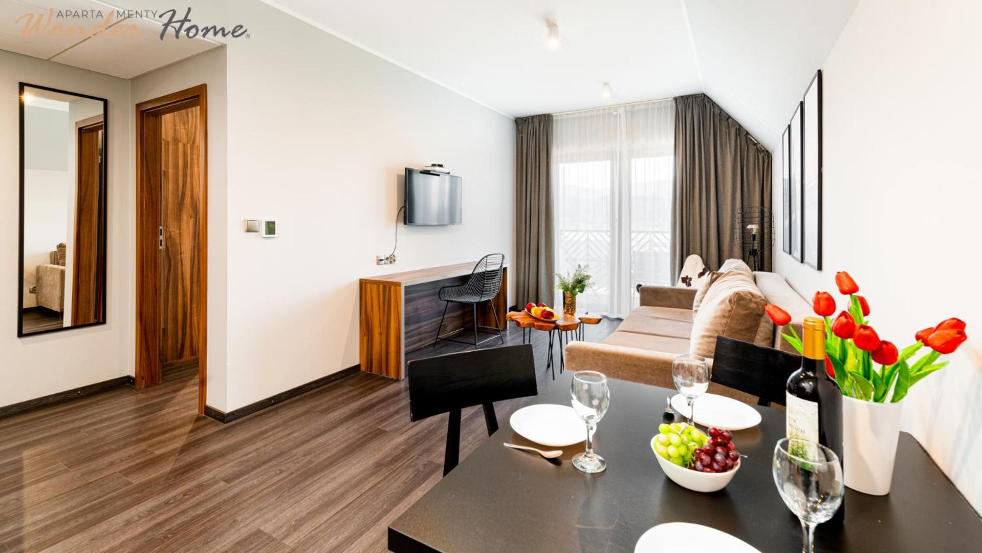 Wonder Hill - klimatyzowane apartamenty z bajkowym widokiem na góry i zalew