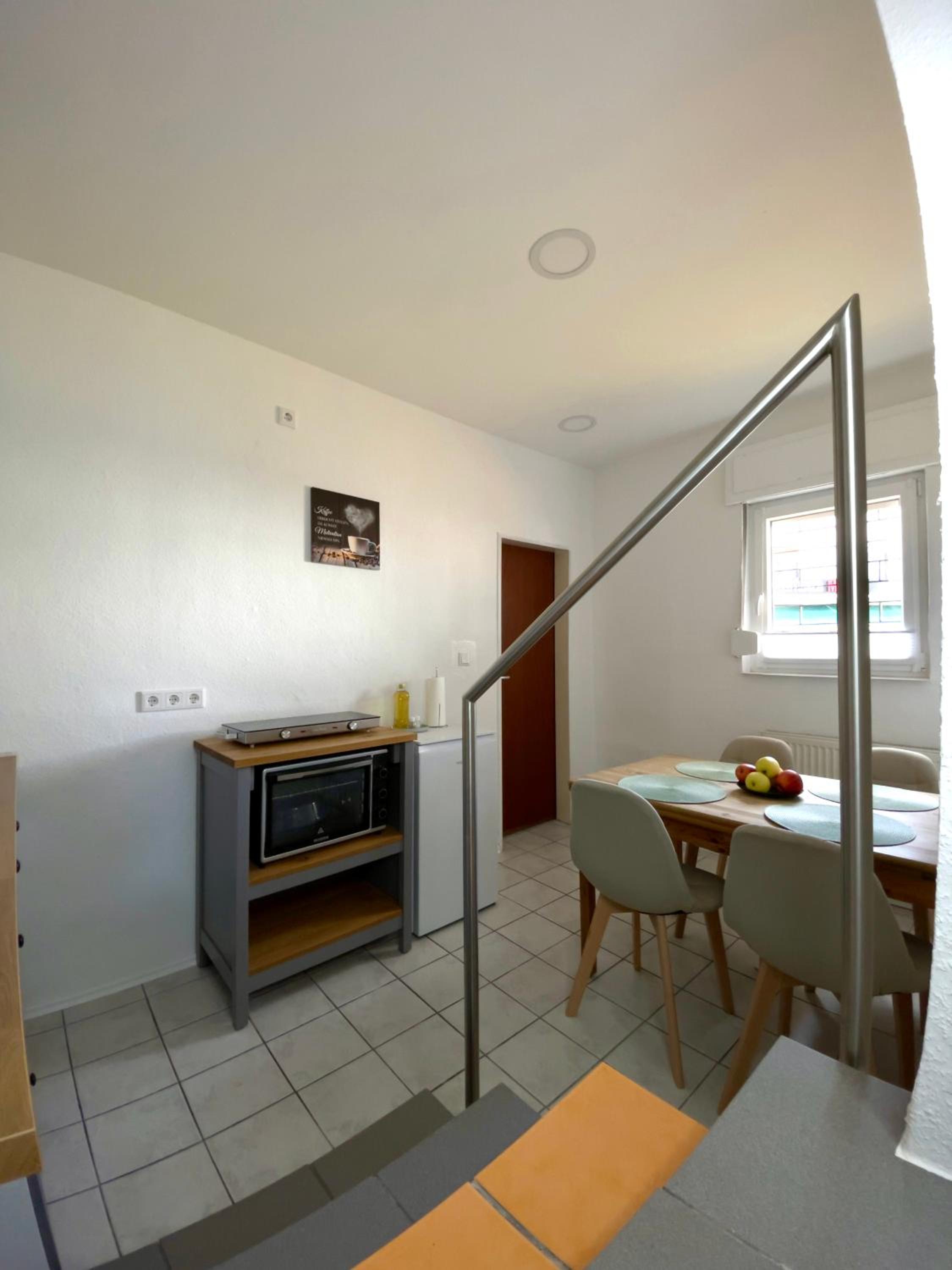 Jans 4 Personen Apartment Herten NRW Veltins Arena Küche P WLAN mit Code
