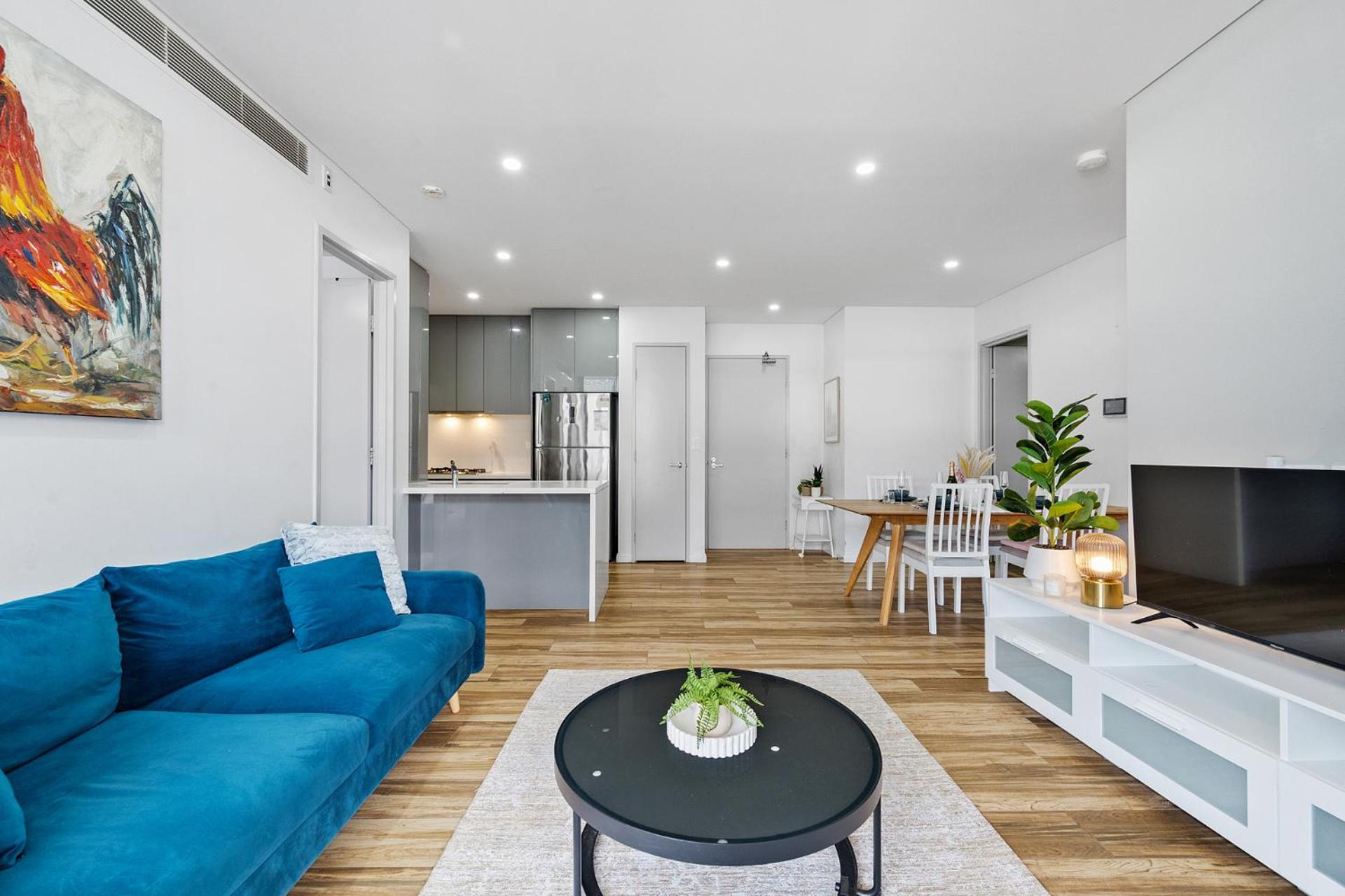Olympic Park Oasis 2BR Pool Sauna Parking