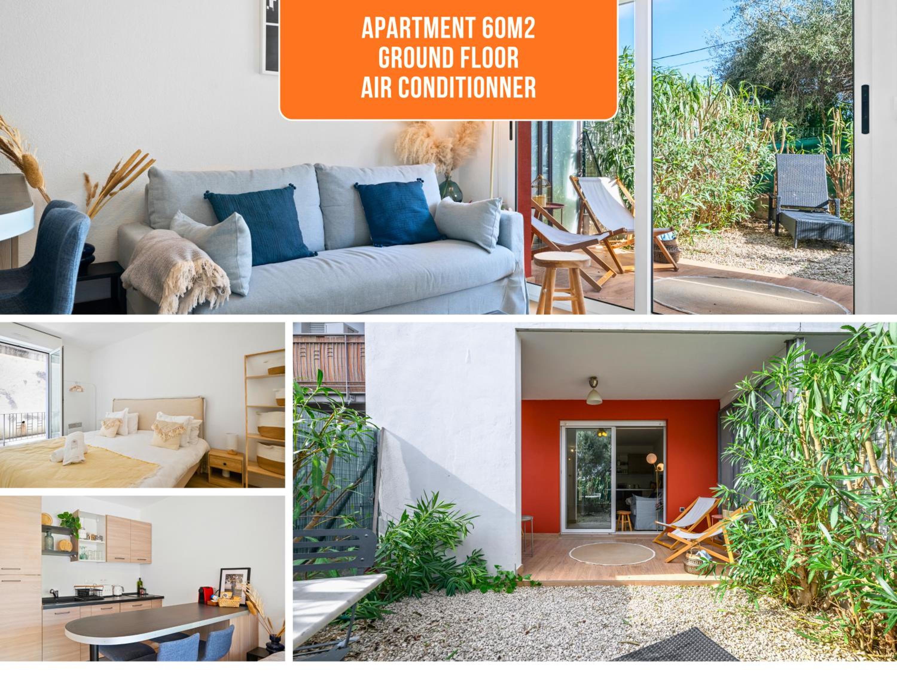 Le Cocon - 5 min to Monaco - Ideal couple or business - Free private parking - Near events - Terrace and balcony - Premium services