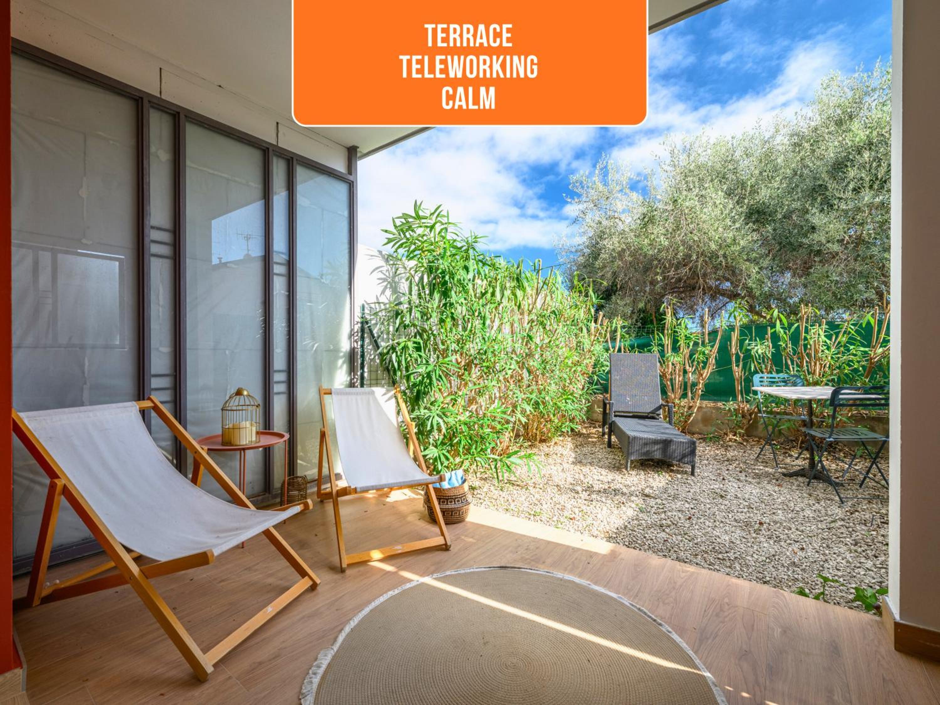Le Cocon - 5 min to Monaco - Ideal couple or business - Free private parking - Near events - Terrace and balcony - Premium services
