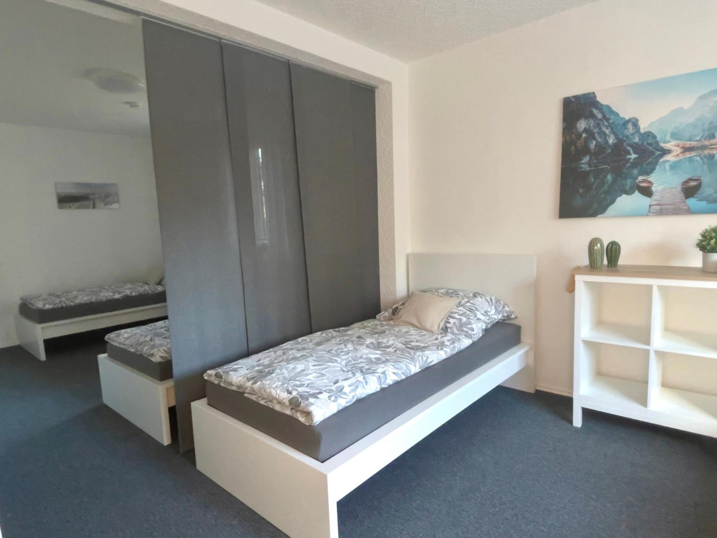 Jans 4 Personen Apartment Herten NRW Veltins Arena Küche P WLAN mit Code