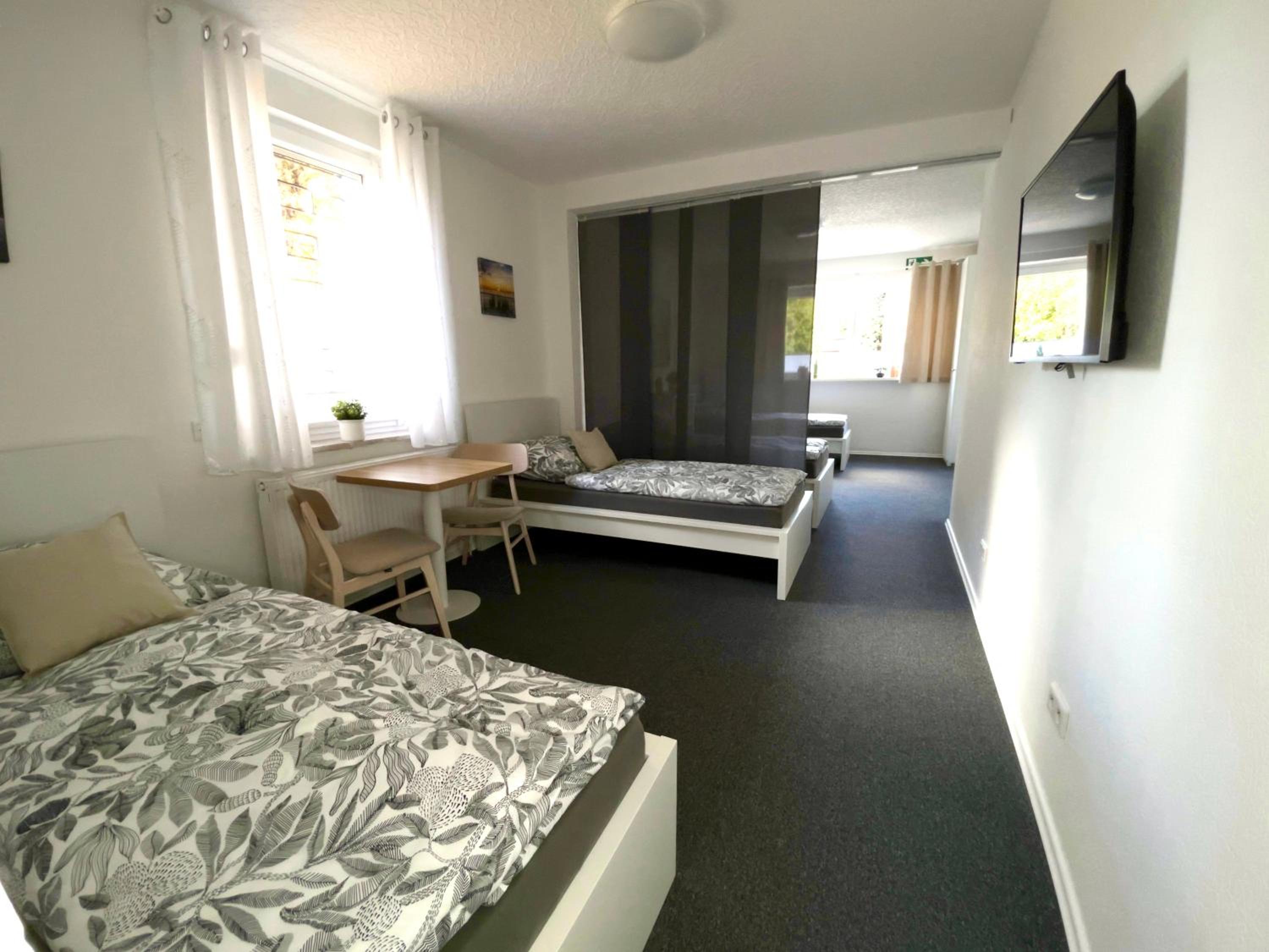 Jans 4 Personen Apartment Herten NRW Veltins Arena Küche P WLAN mit Code