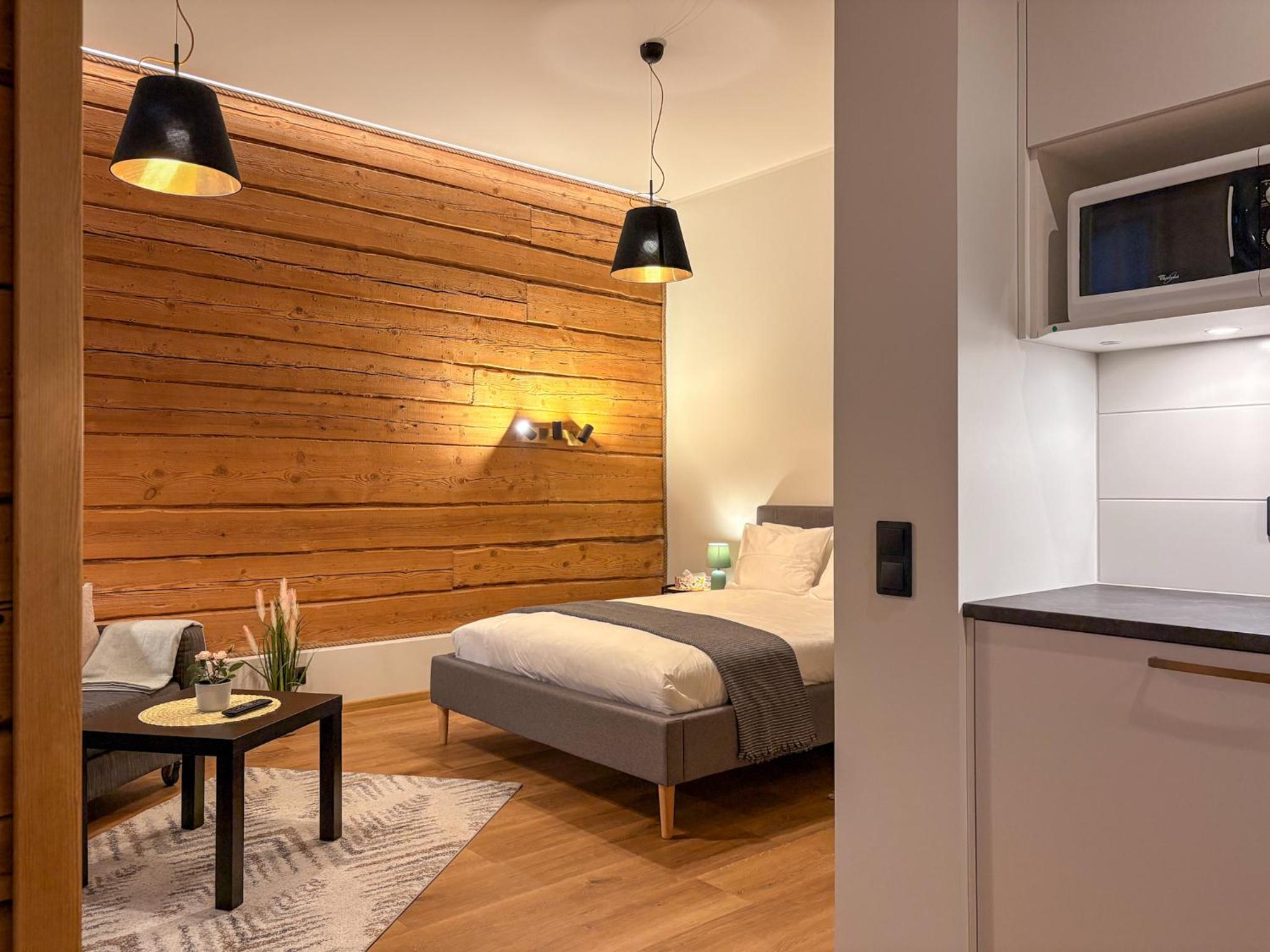 Renovated Studio with Wooden Interior, Central Rakvere