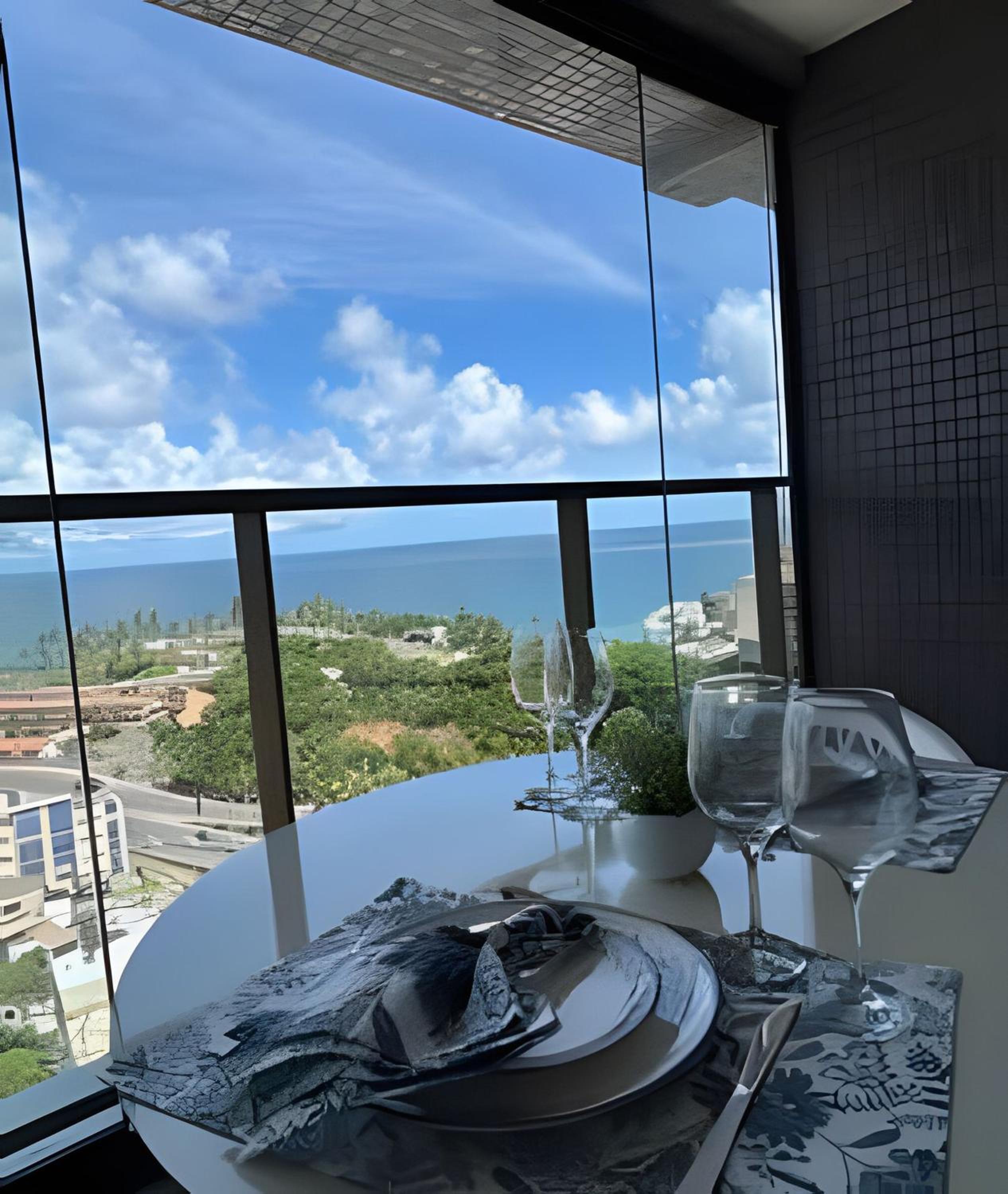 BLUE OASIS: Sea View in vibrant Rio Vermelho!