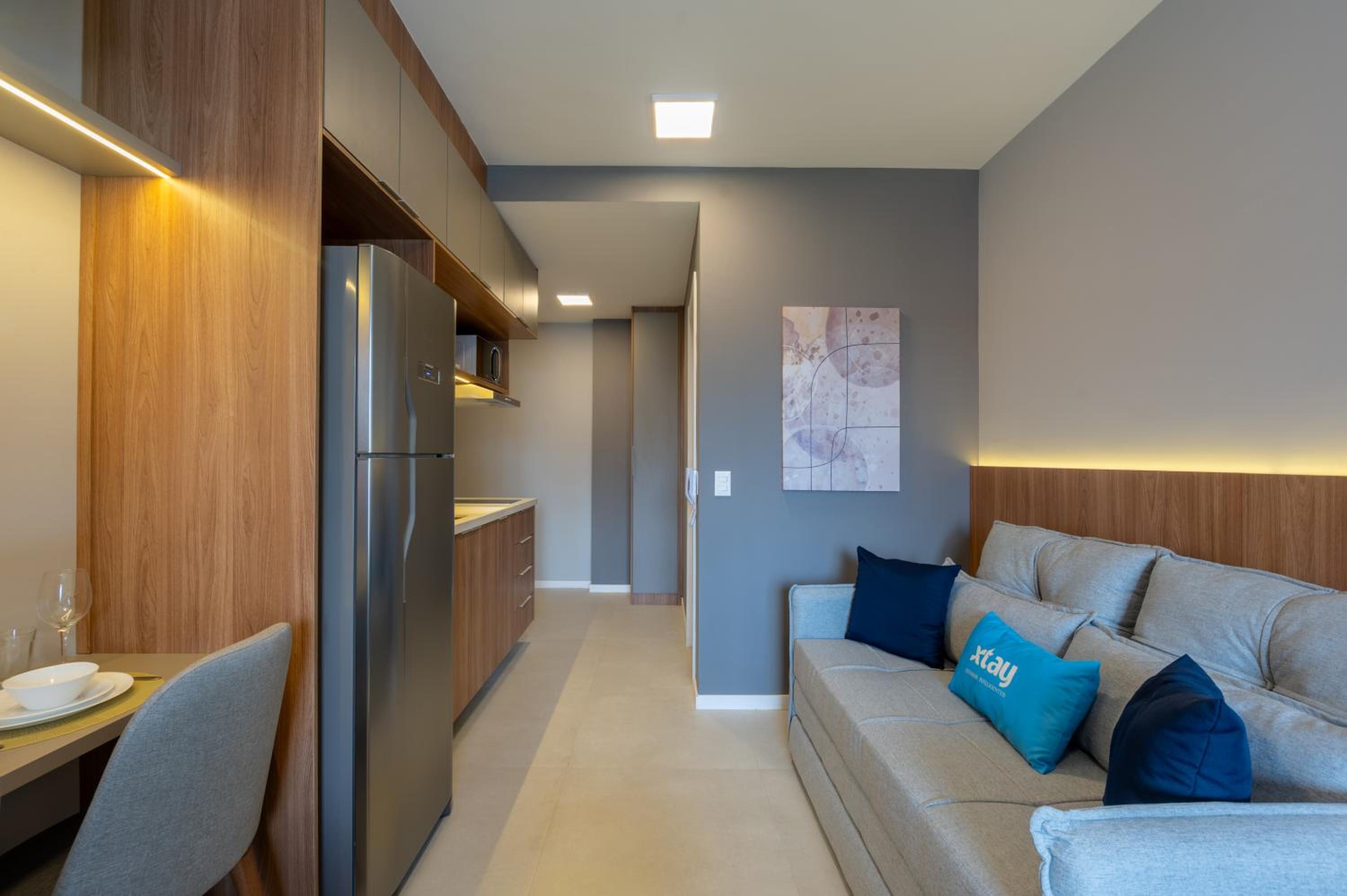Upper West Perdizes by Xtay - Allianz Parque 500 m away: modern studio with kitchen and city view