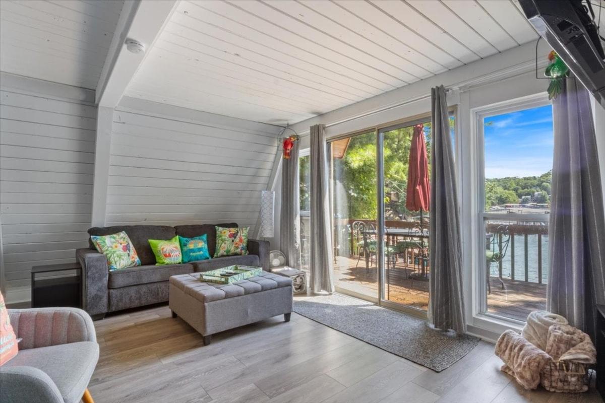 Pet Friendly A Frame w/ Private Dock & Great Lake Views