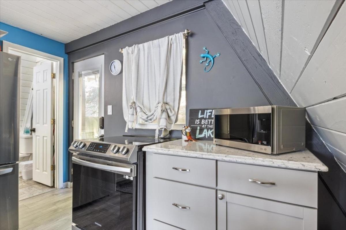 Pet Friendly A Frame w/ Private Dock & Great Lake Views