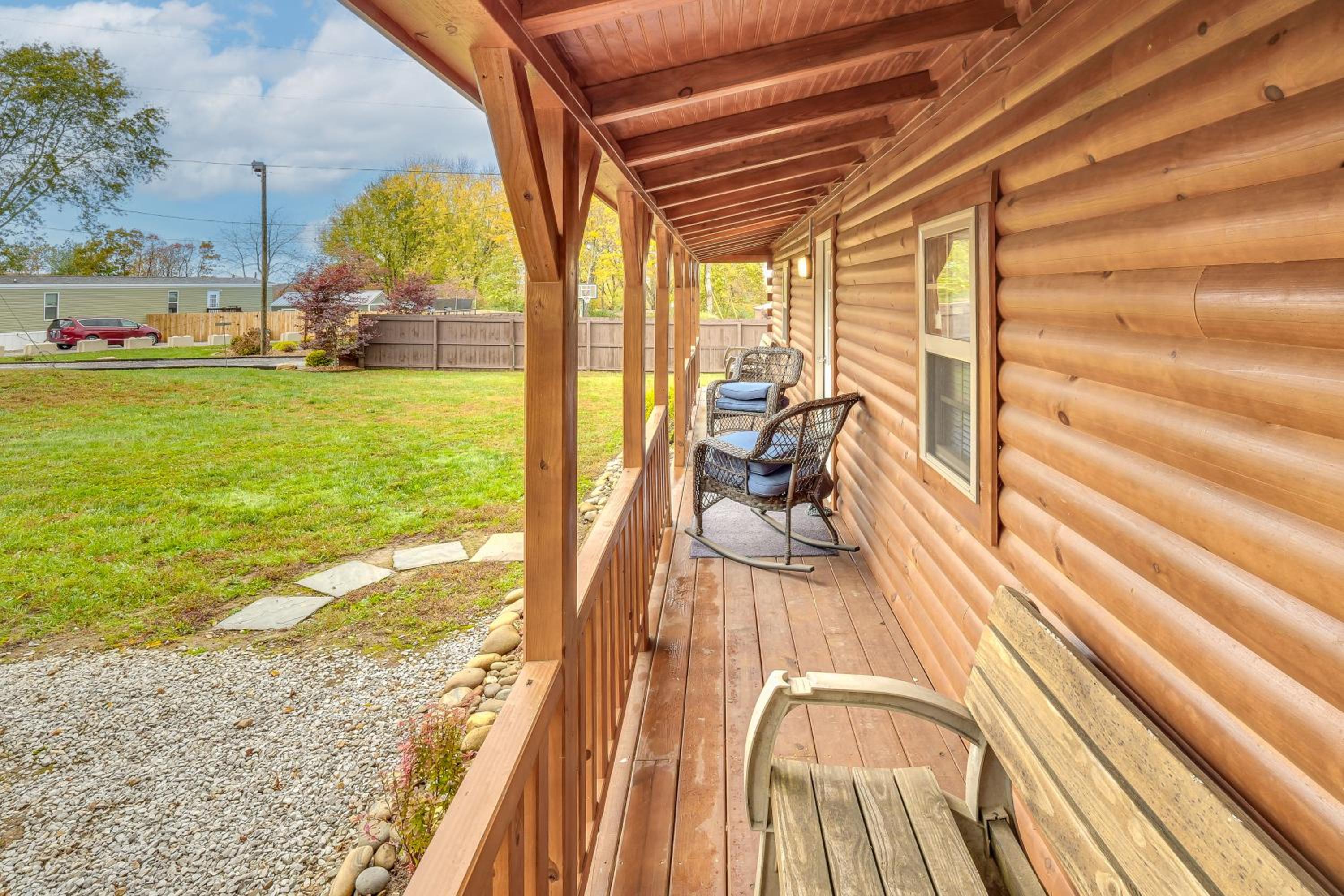 Waterfall Hikes and Fairways Quiet Crossville Cabin