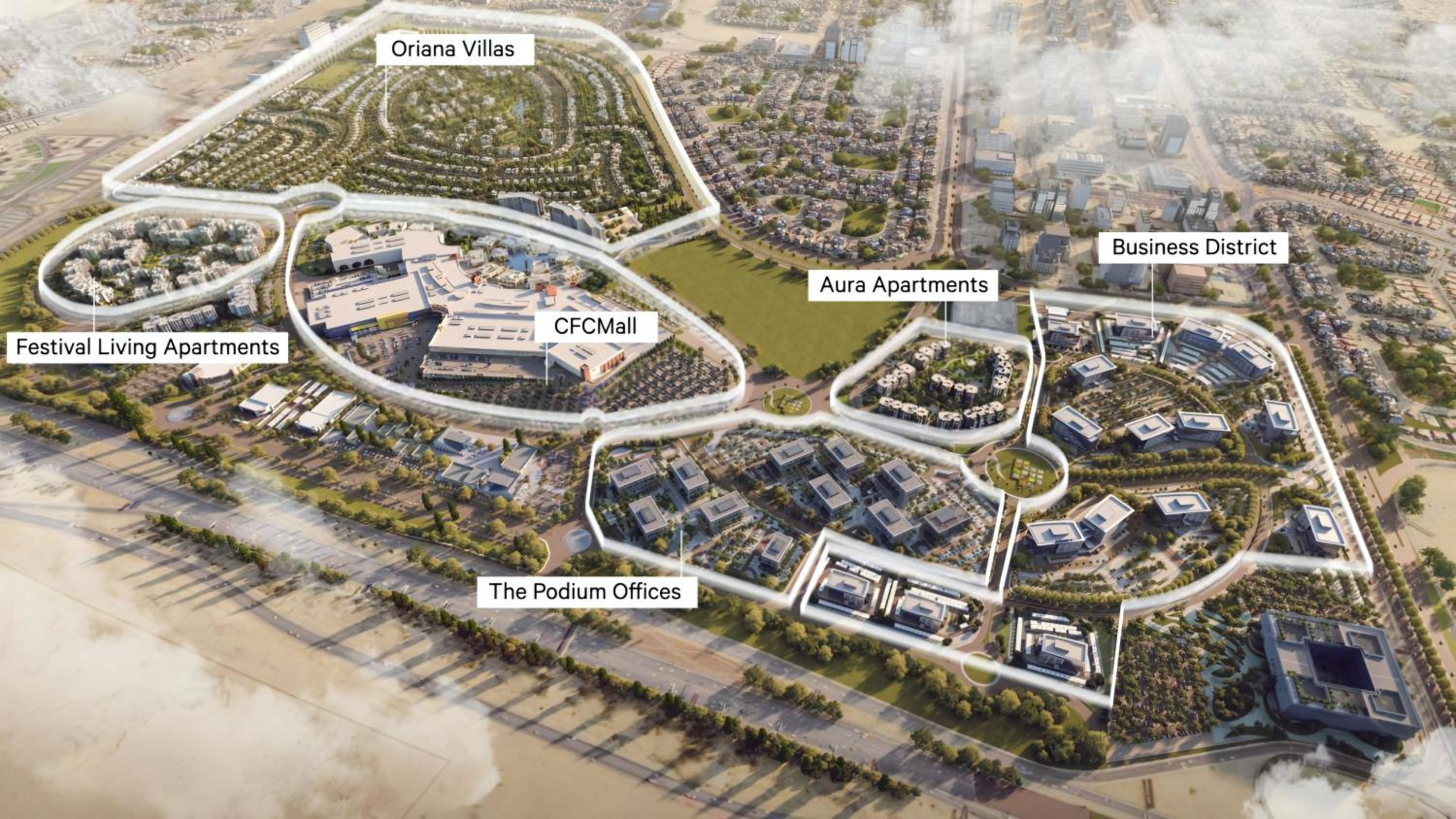 Luxury Villas in Cairo Festival City