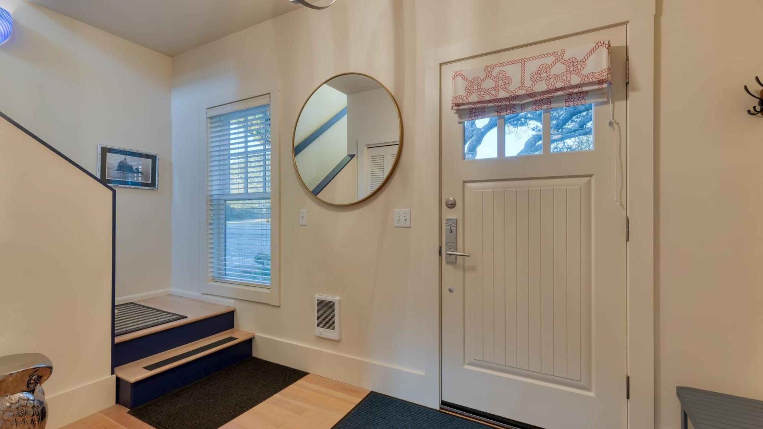 Beachside Retreat w Hot Tub Balcony Dining Blue-Ceiling Charm Sea Cured by AvantStay
