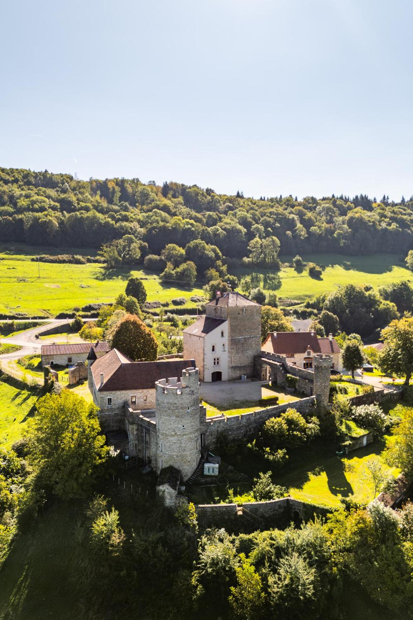 Château de Rosay - view & gardens