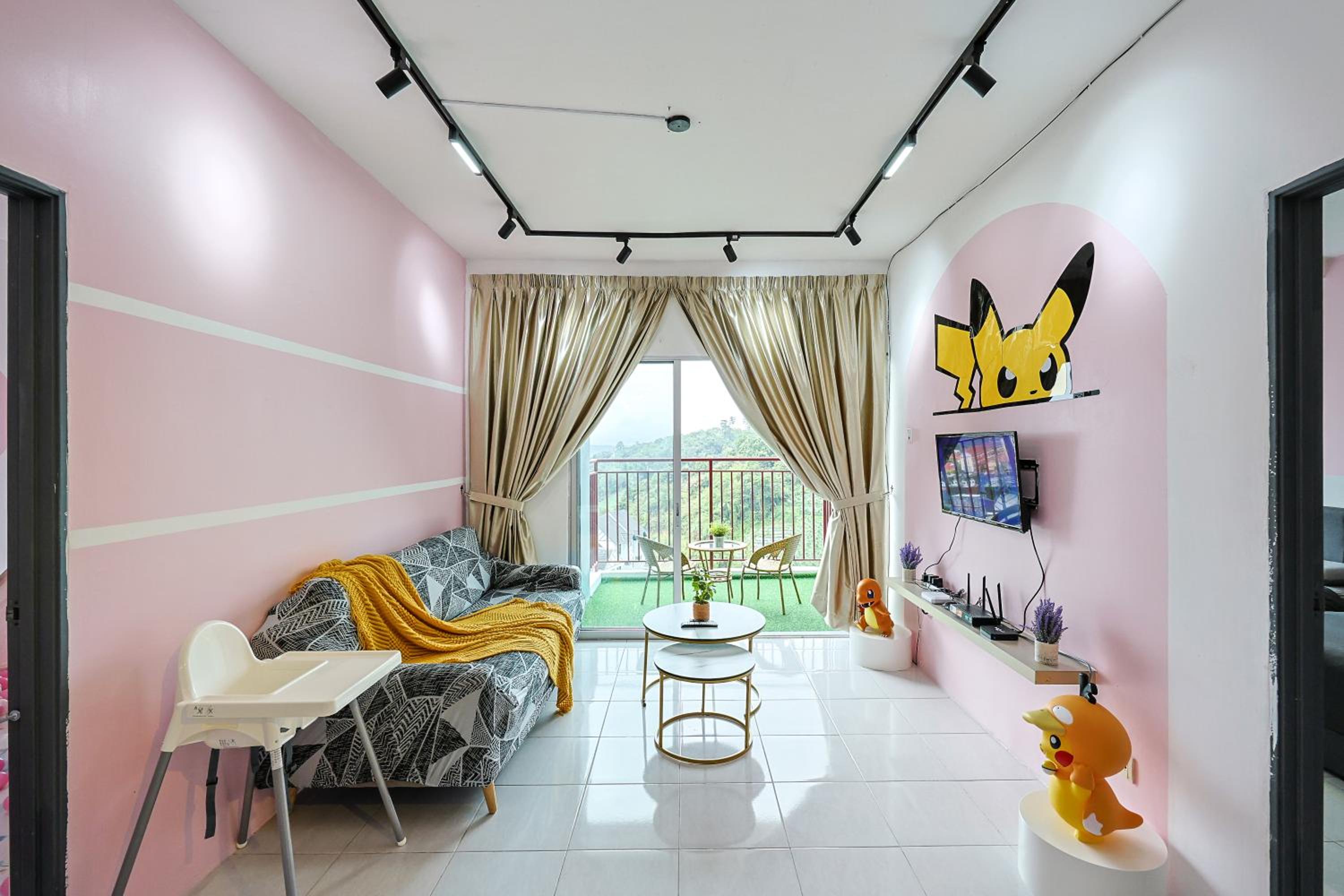 Pokemon Theme With kids Playground Brinchang Cameron Highland -Clover Home G-15