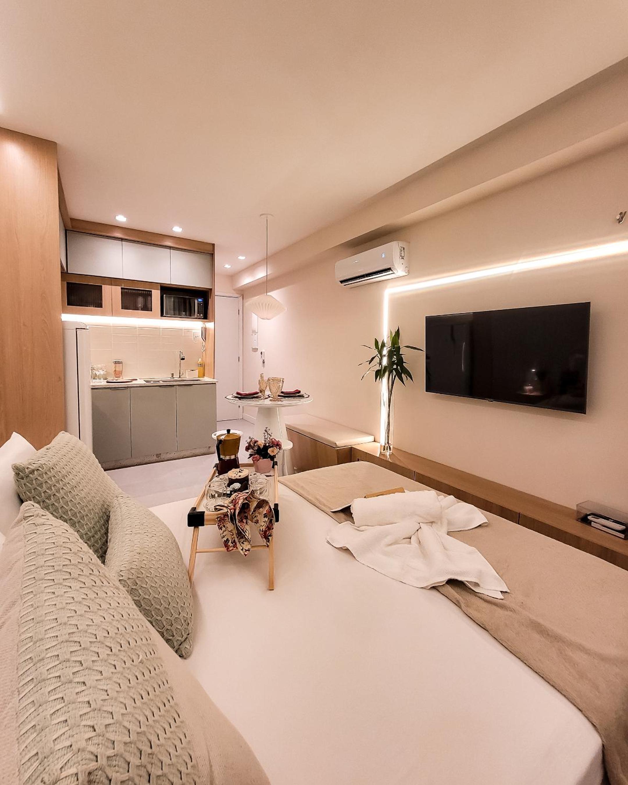 Nixxus Conforto ao lado do mar Flat próx centro