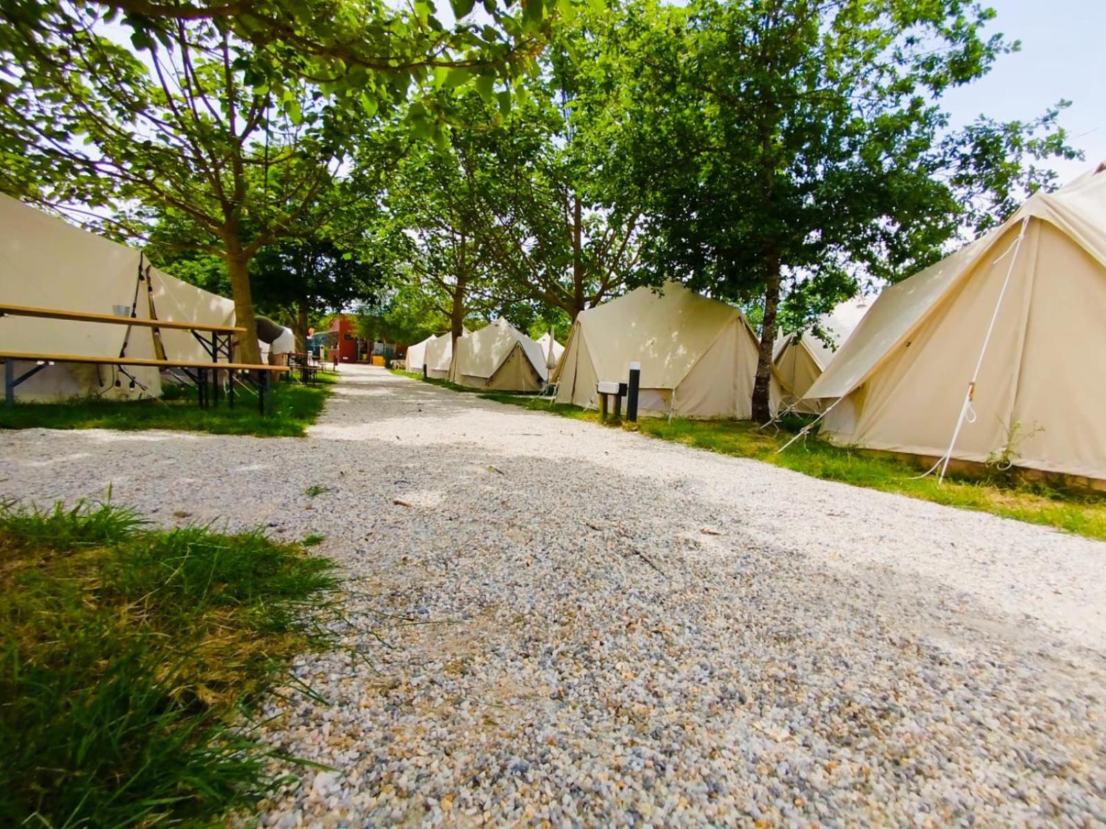 O Pedrouzo Pilgrim Camp