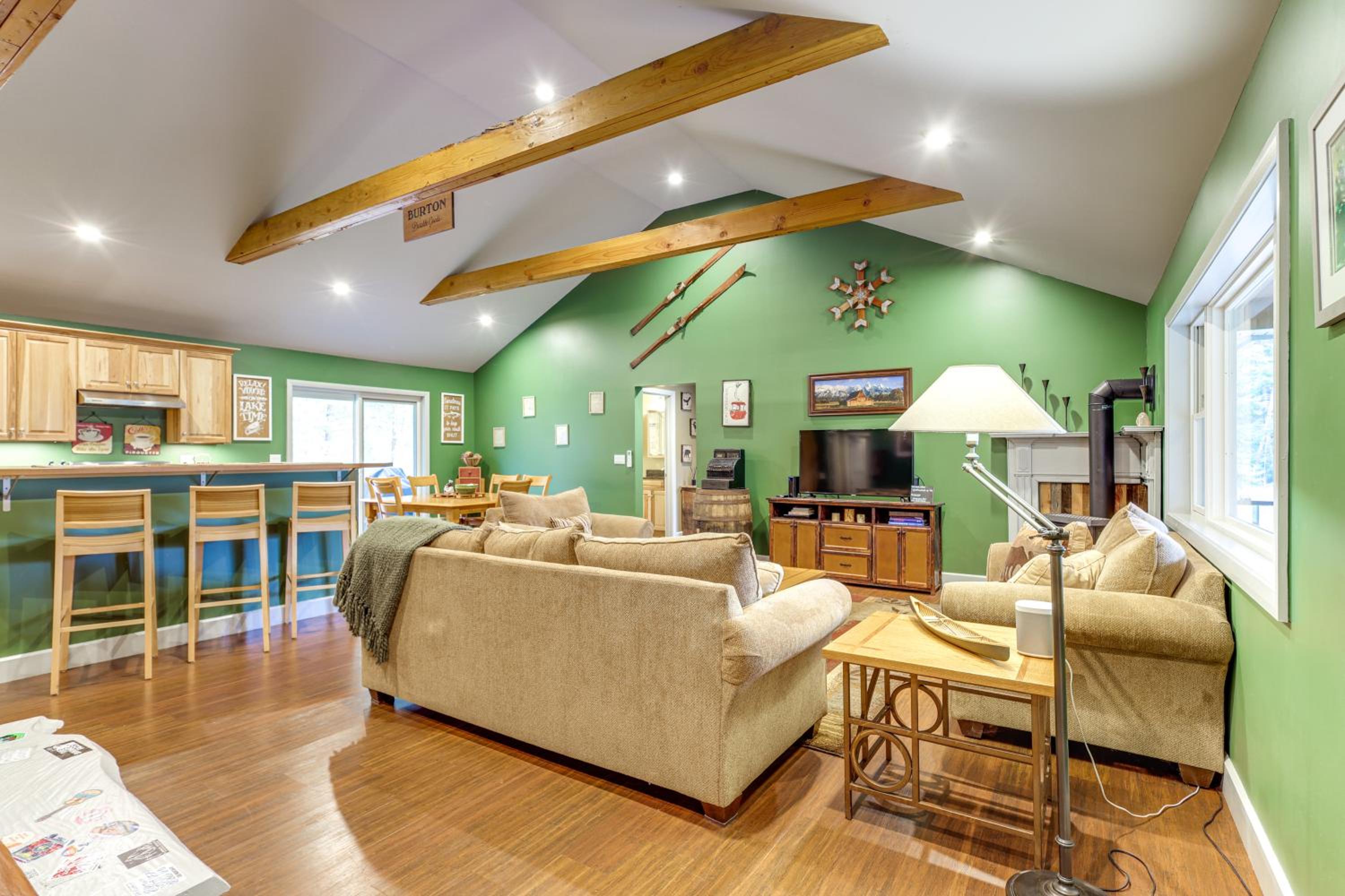 Year-Round Loon Lake Retreat Ski, Hike, Explore!
