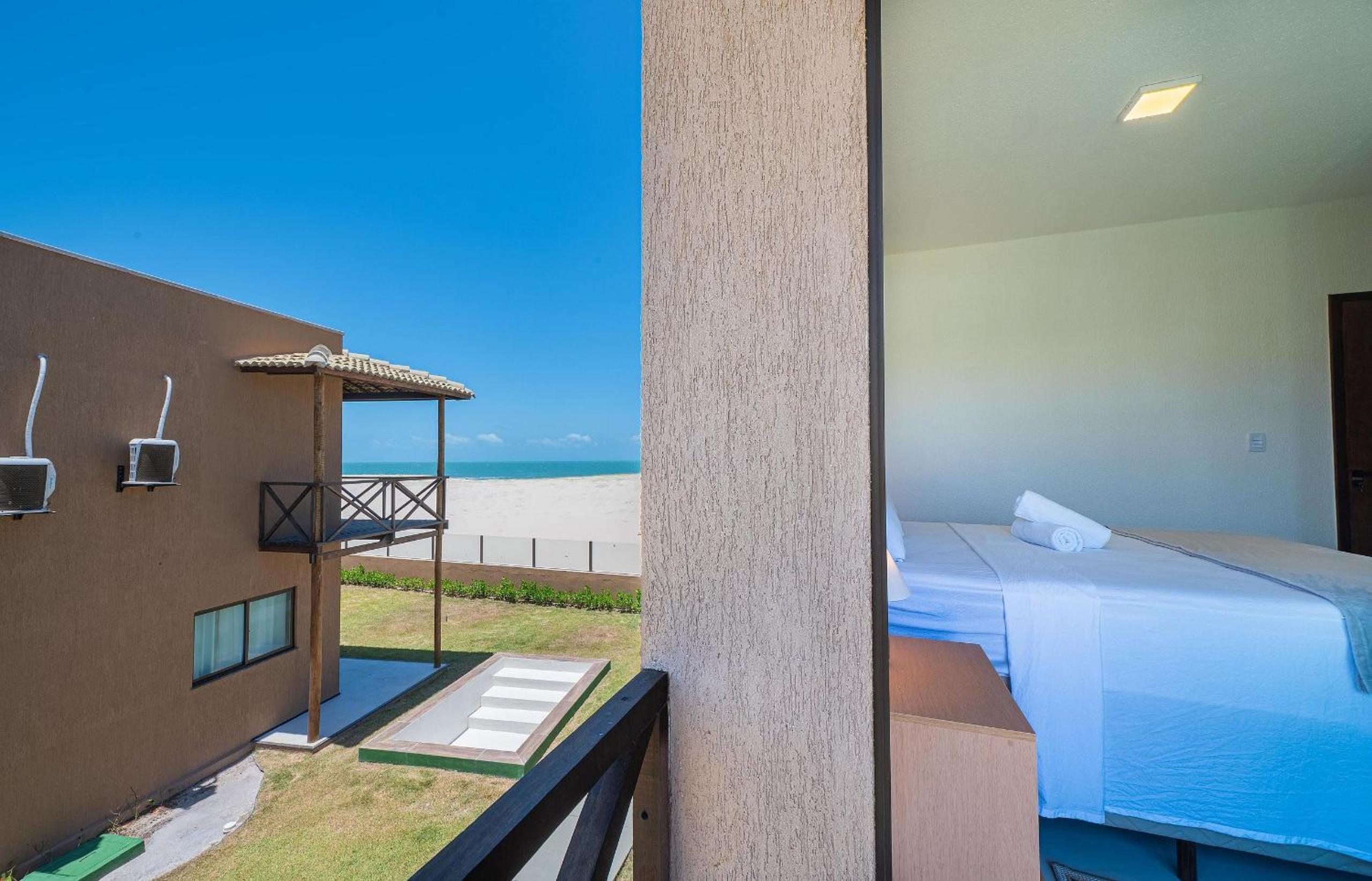 Beachfront Duplex Foot in the Sand By Carpediem
