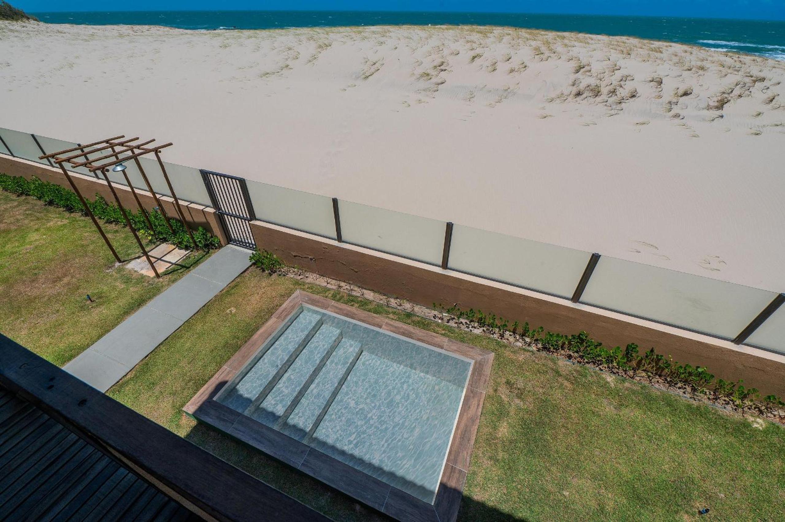 Beachfront Duplex Foot in the Sand By Carpediem
