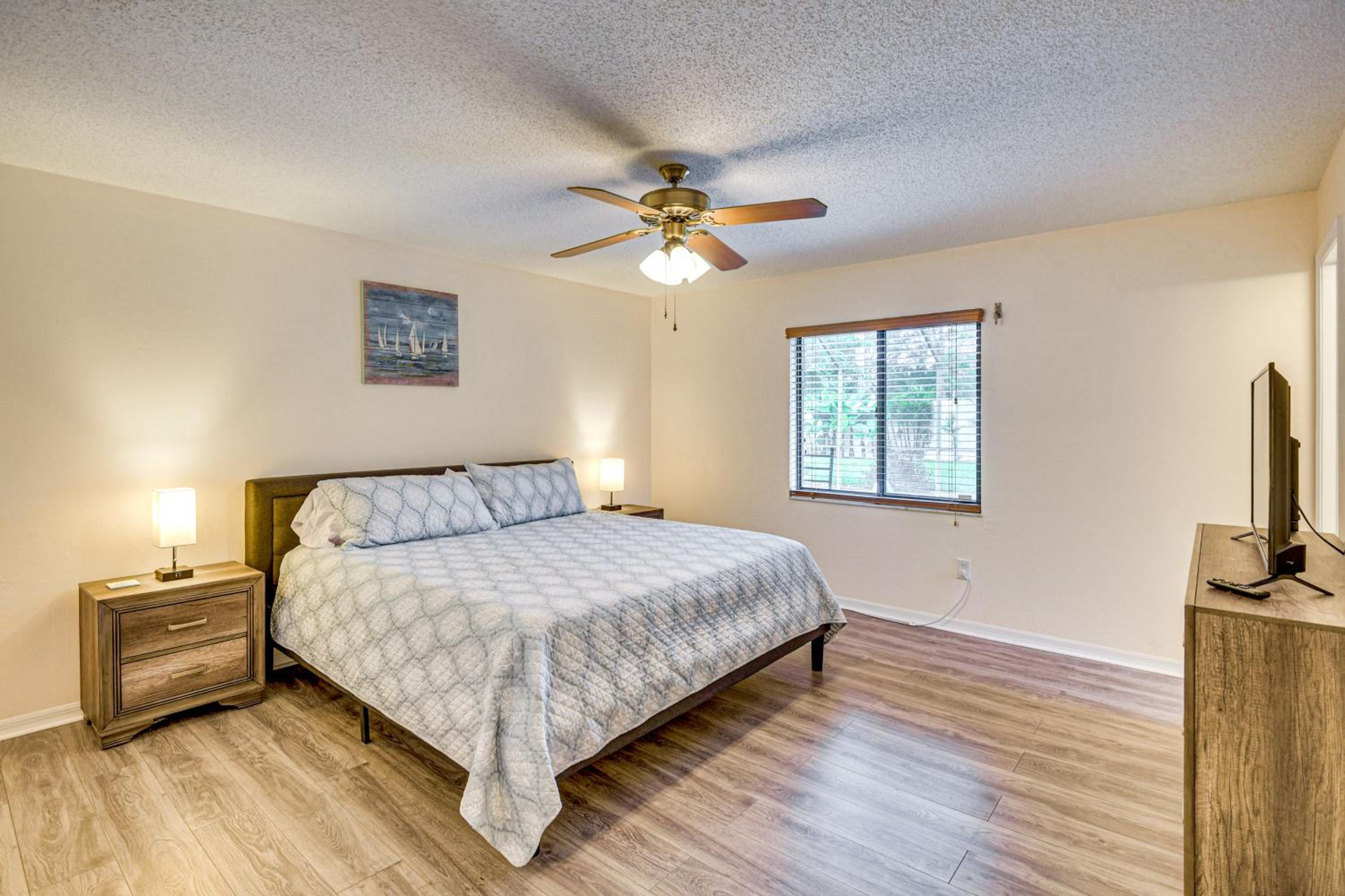 7 Mi to Beach! Poolside Oasis in Port Orange