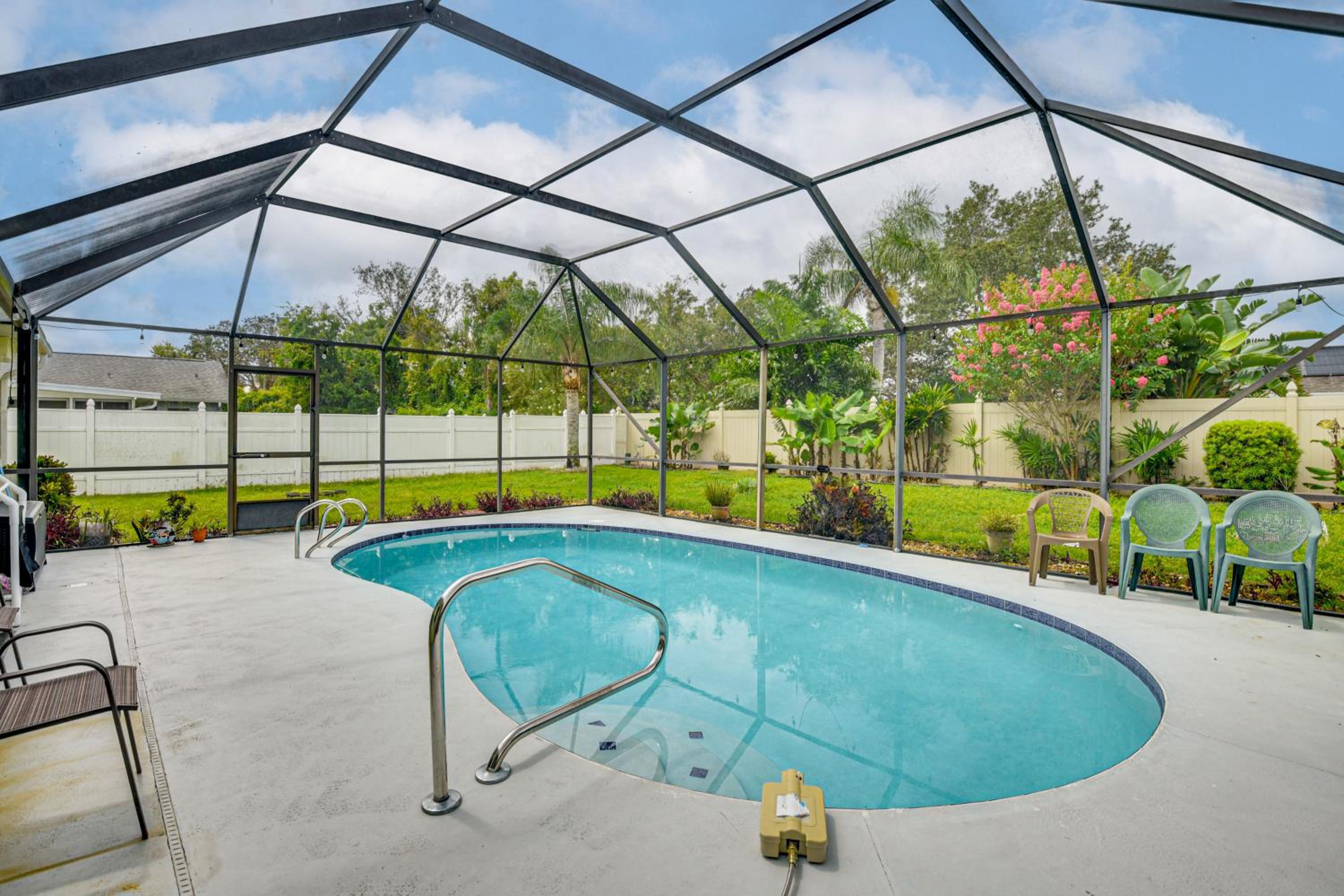 7 Mi to Beach! Poolside Oasis in Port Orange