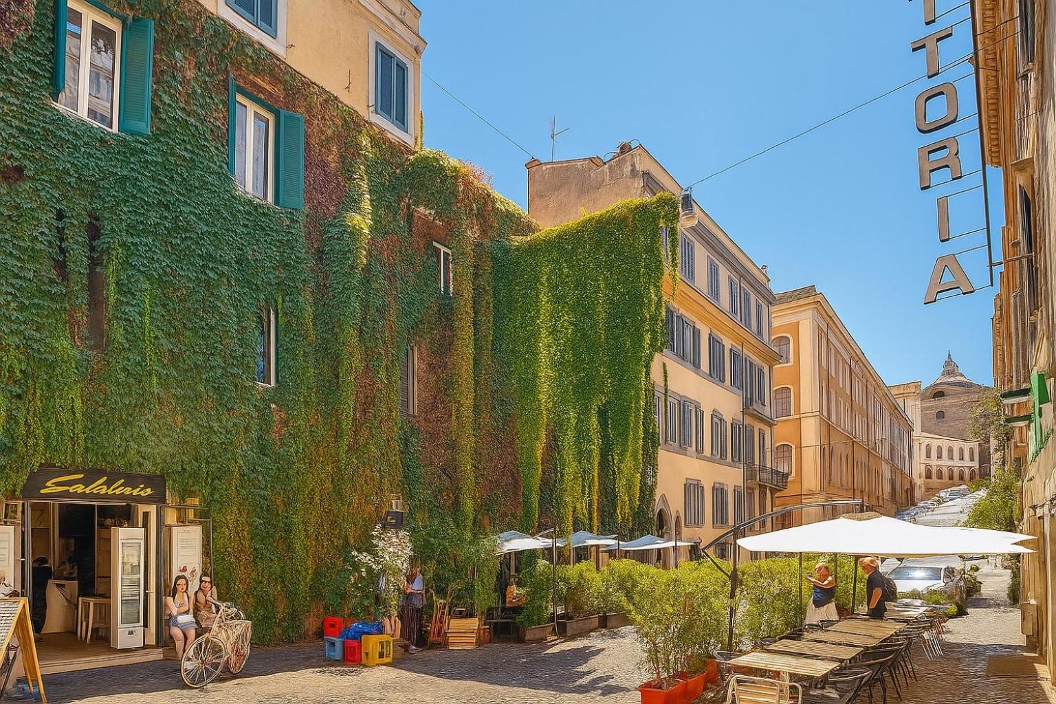 REALE COLOSSEO TREVI HOME - private garden