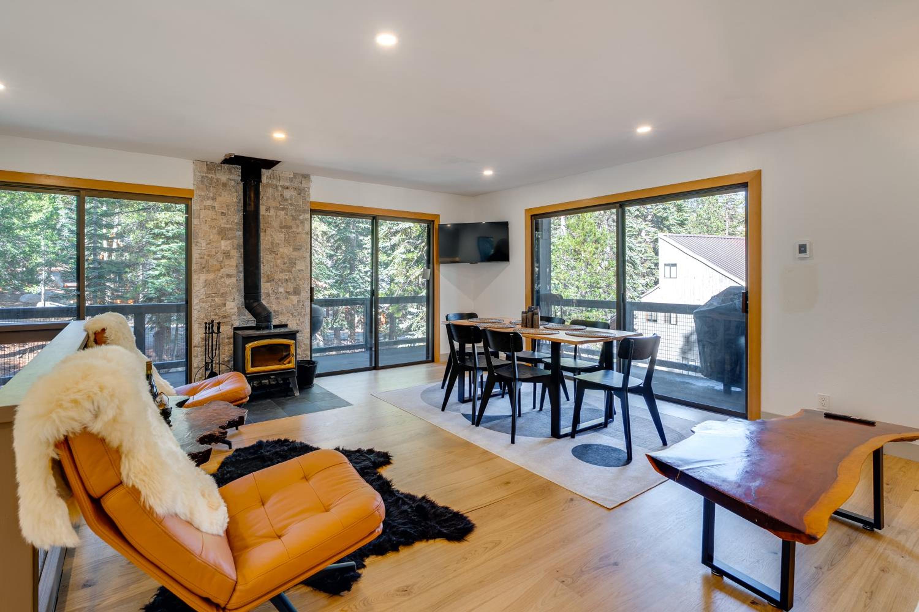 Ski-InandSki-Out Retreat with Sauna in Bear Valley!