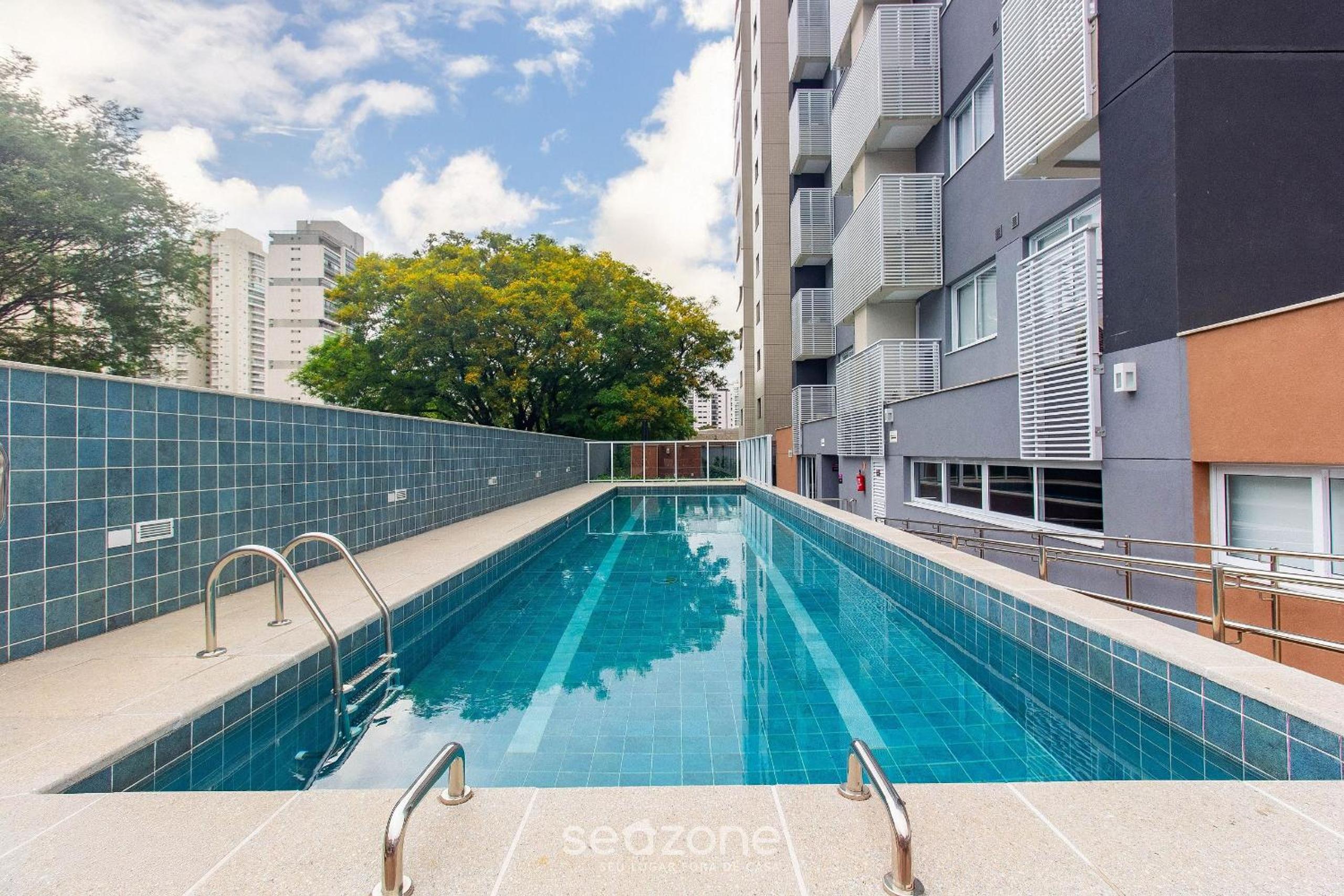 Your complete stay in a building with a pool and gym in the best location in São Paulo - CARs
