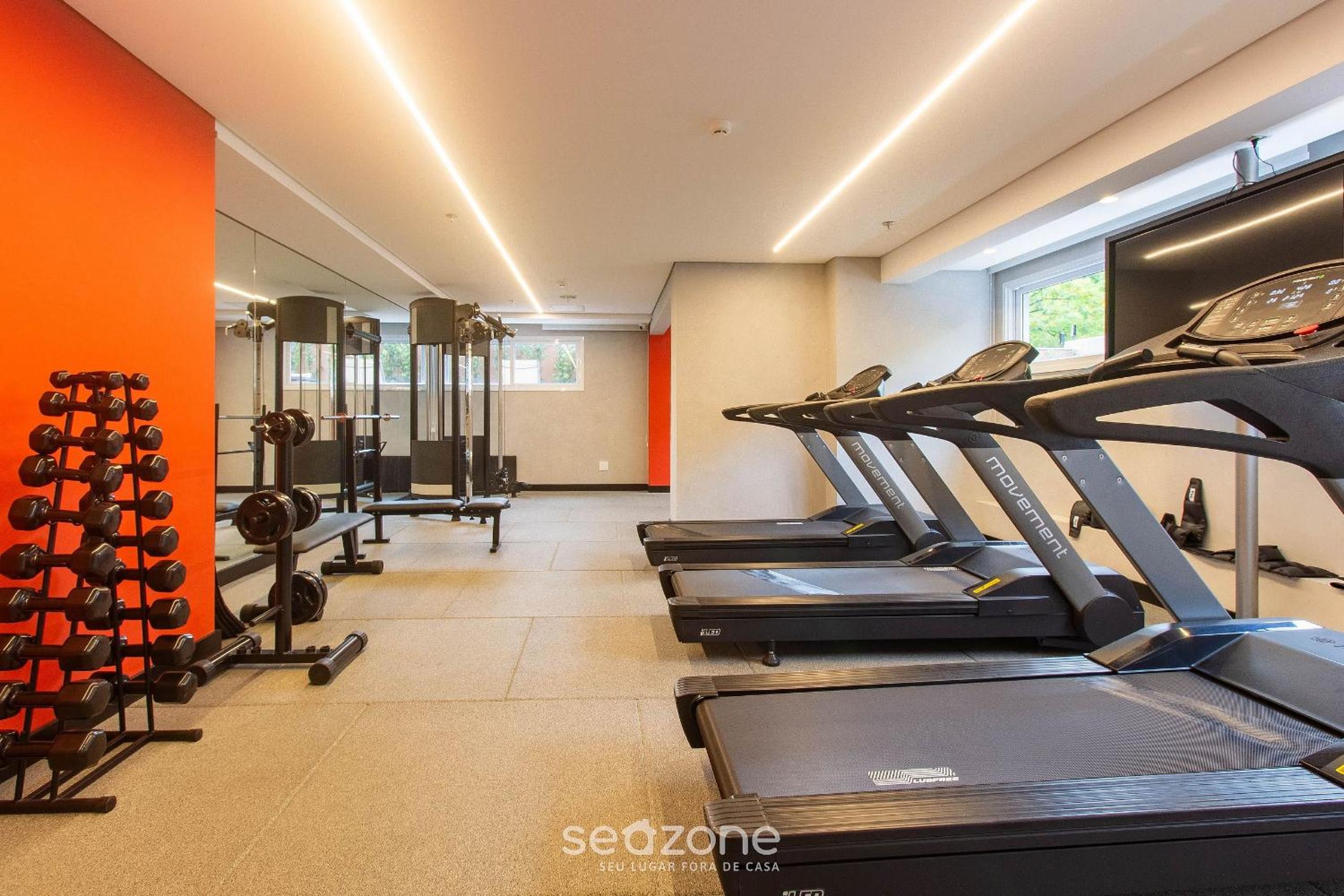 Your complete stay in a building with a pool and gym in the best location in São Paulo - CARs