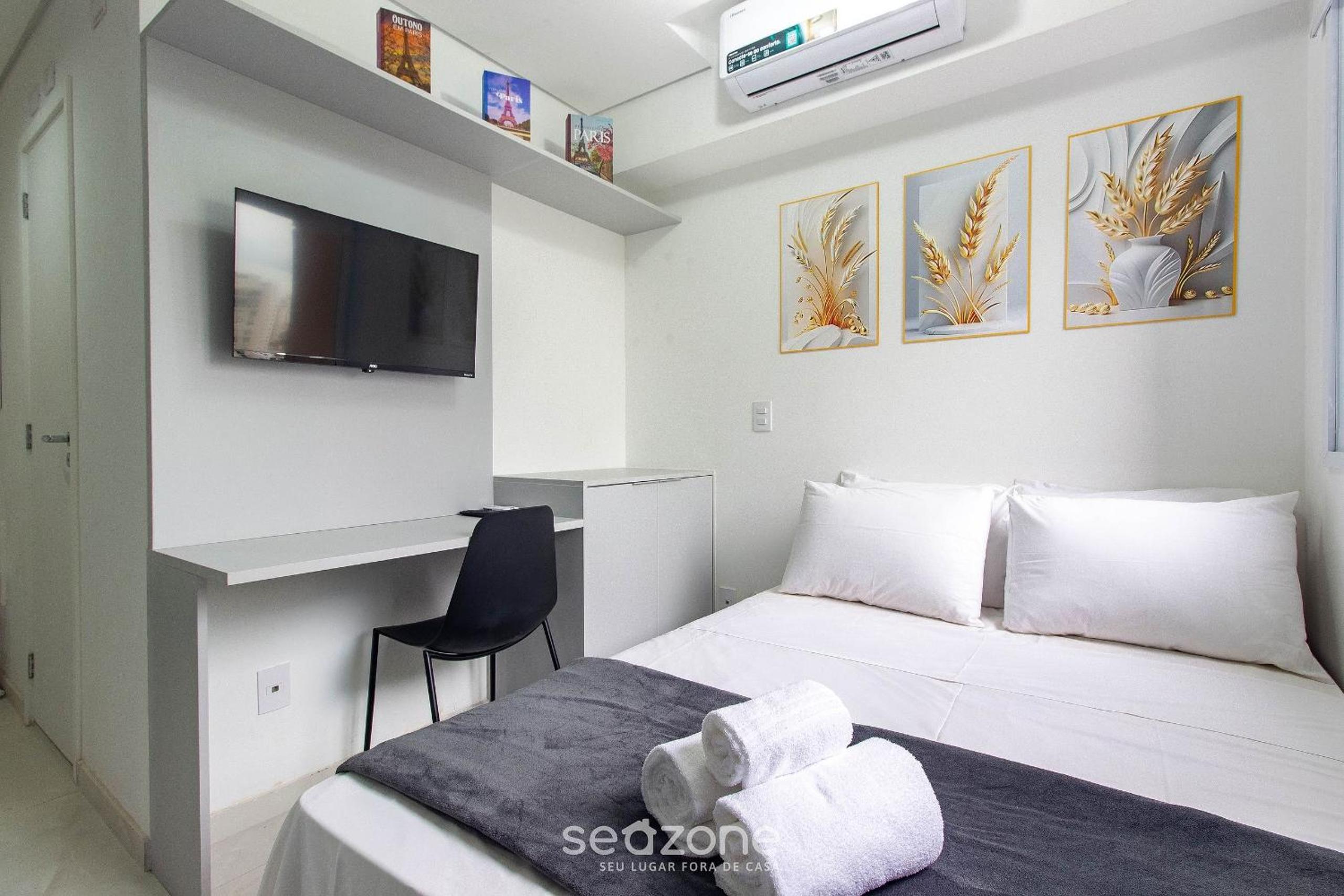 Your complete stay in a building with a pool and gym in the best location in São Paulo - CARs
