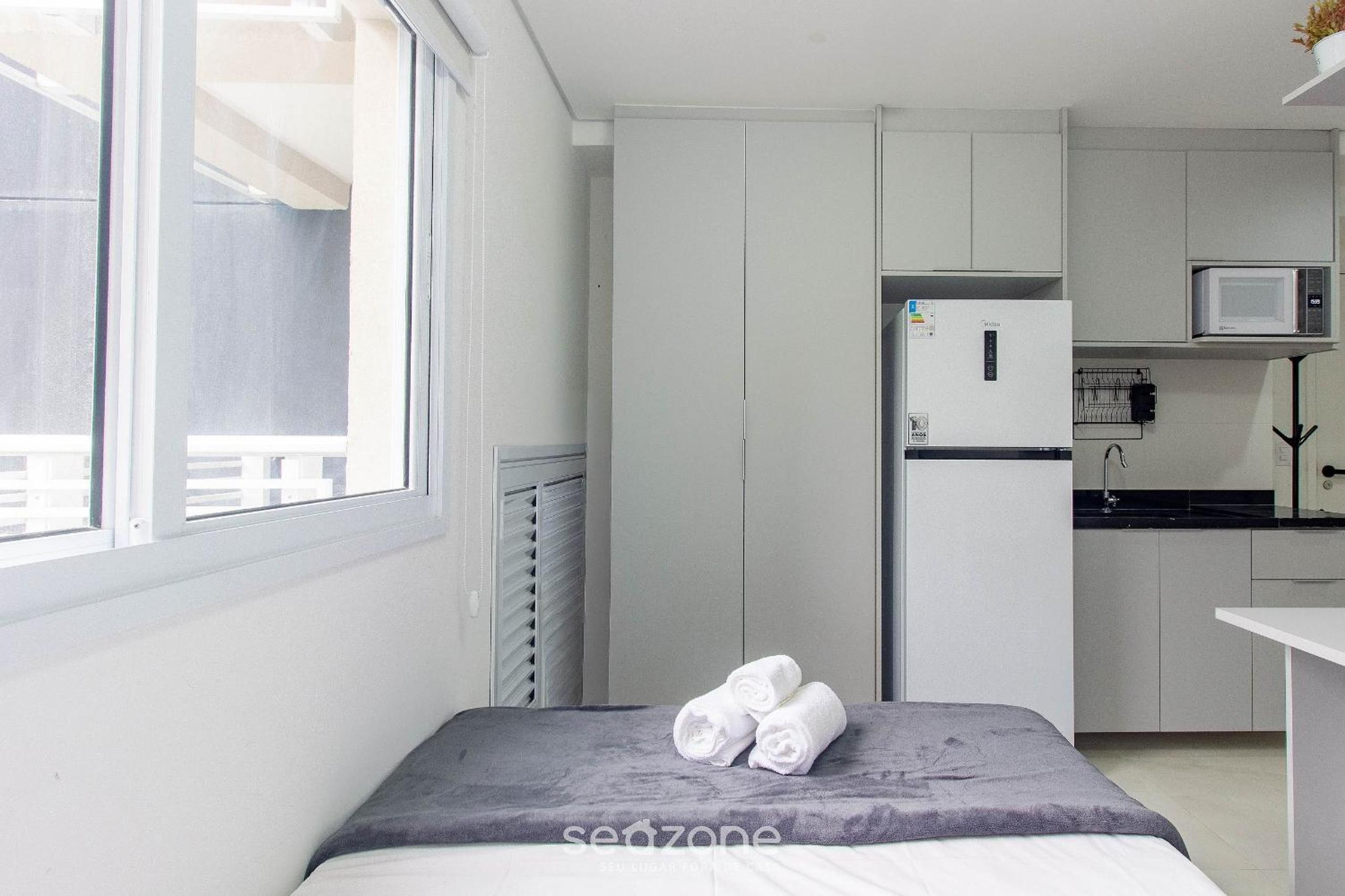 Your complete stay in a building with a pool and gym in the best location in São Paulo - CARs