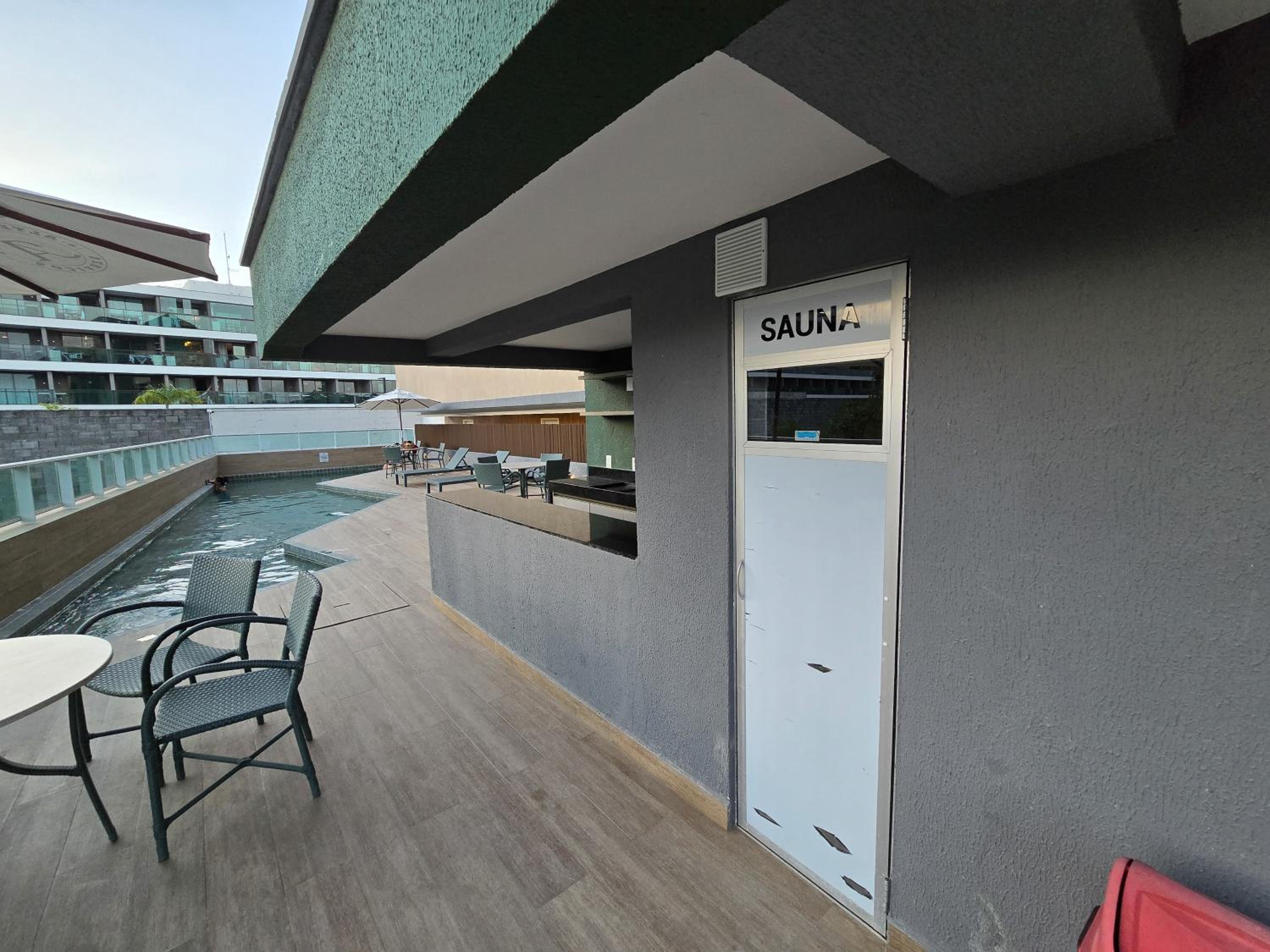 CL316- Flat 250m da praia com piscina, sauna e academia by Oasis Ferias