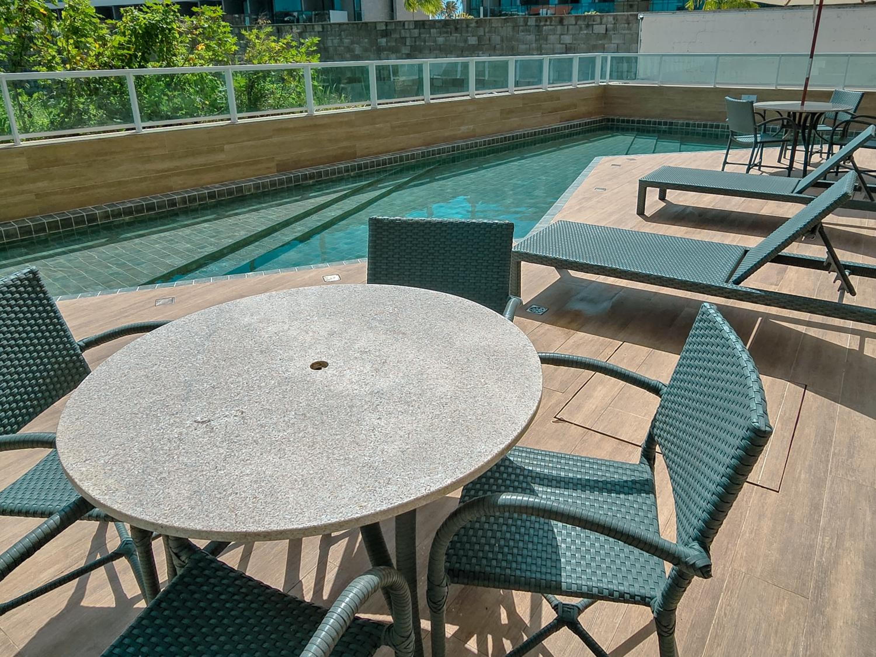 CL316- Flat 250m da praia com piscina, sauna e academia by Oasis Ferias