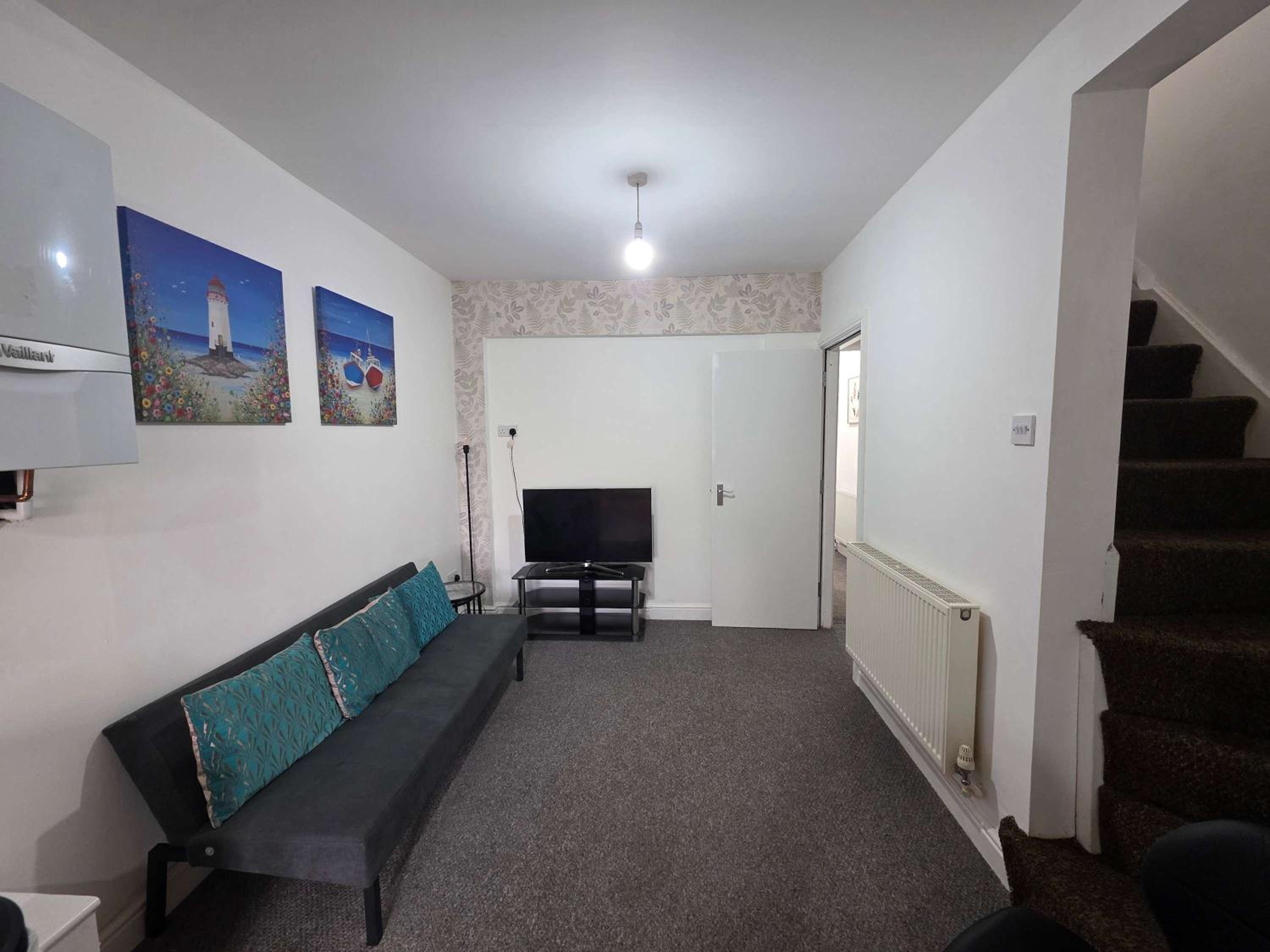 Inviting 3-Bed Home in Worksop with Street Parking