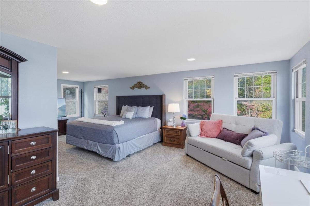 Lakefront Home w/ Double Deck, Slip, Firepit & Game Room