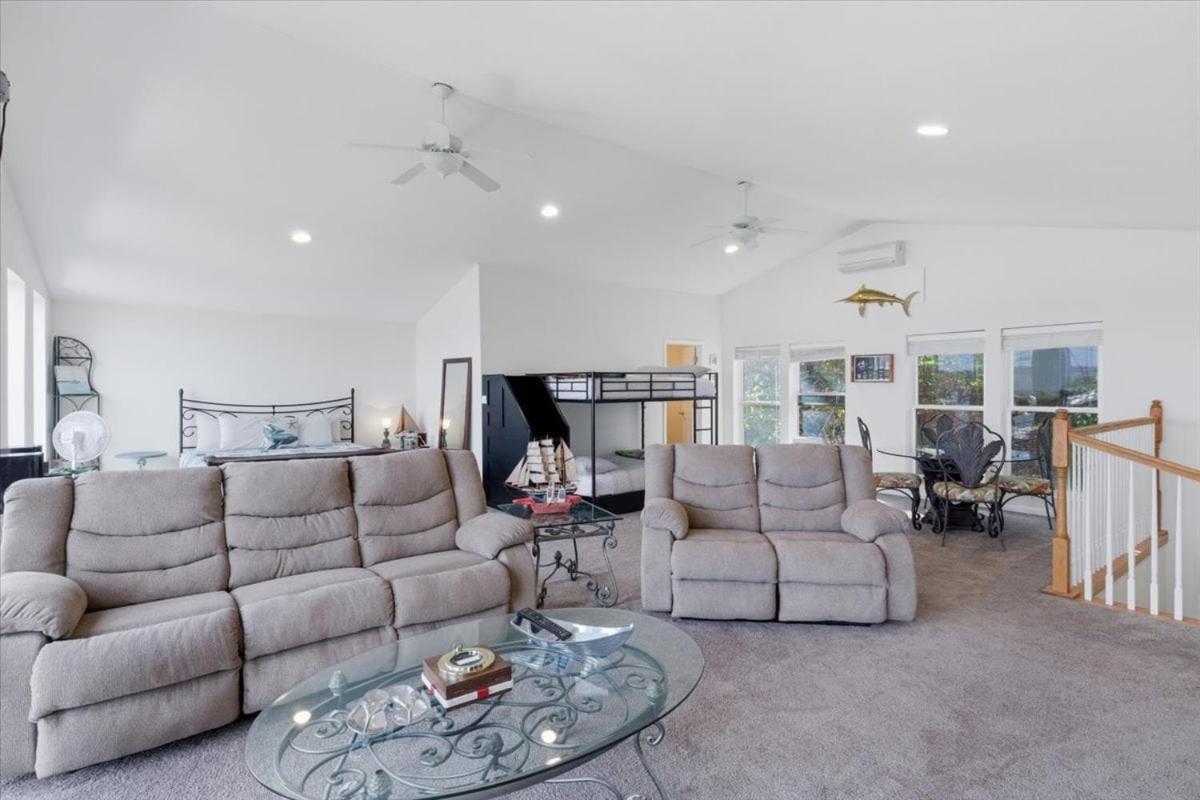 Lakefront Home w/ Double Deck, Slip, Firepit & Game Room