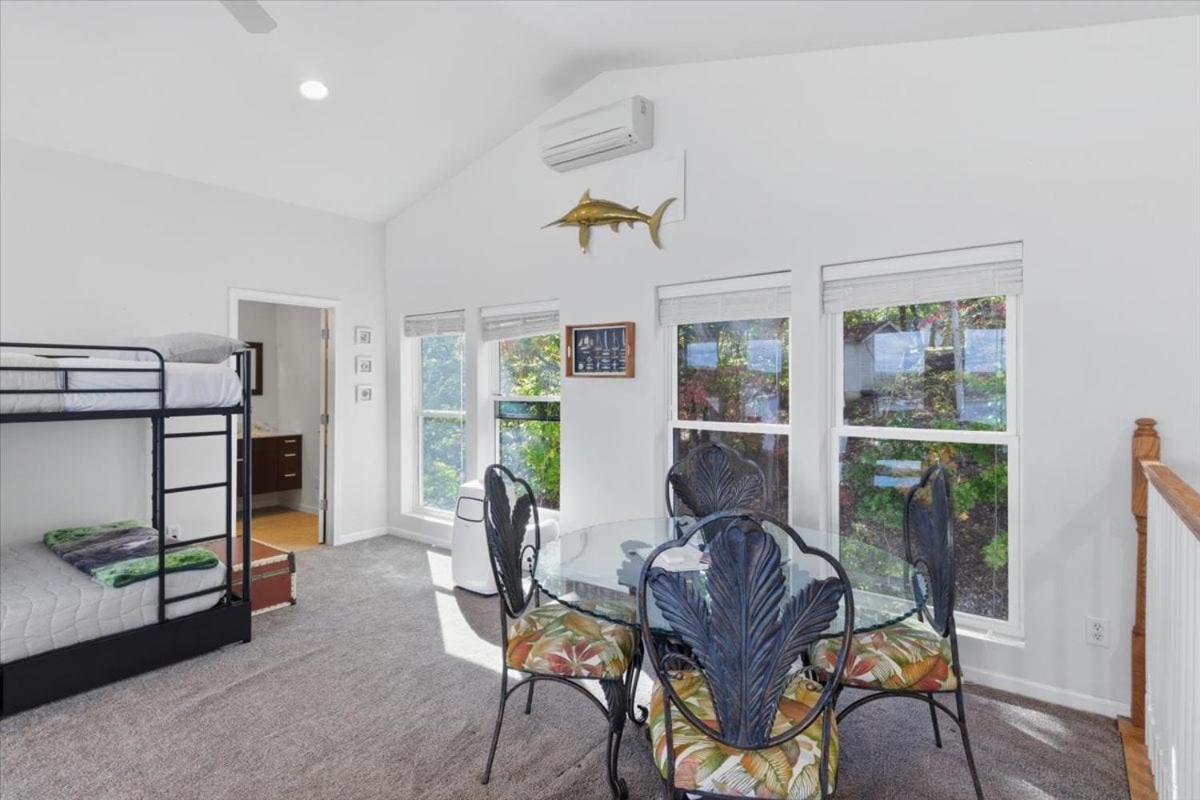 Lakefront Home w/ Double Deck, Slip, Firepit & Game Room