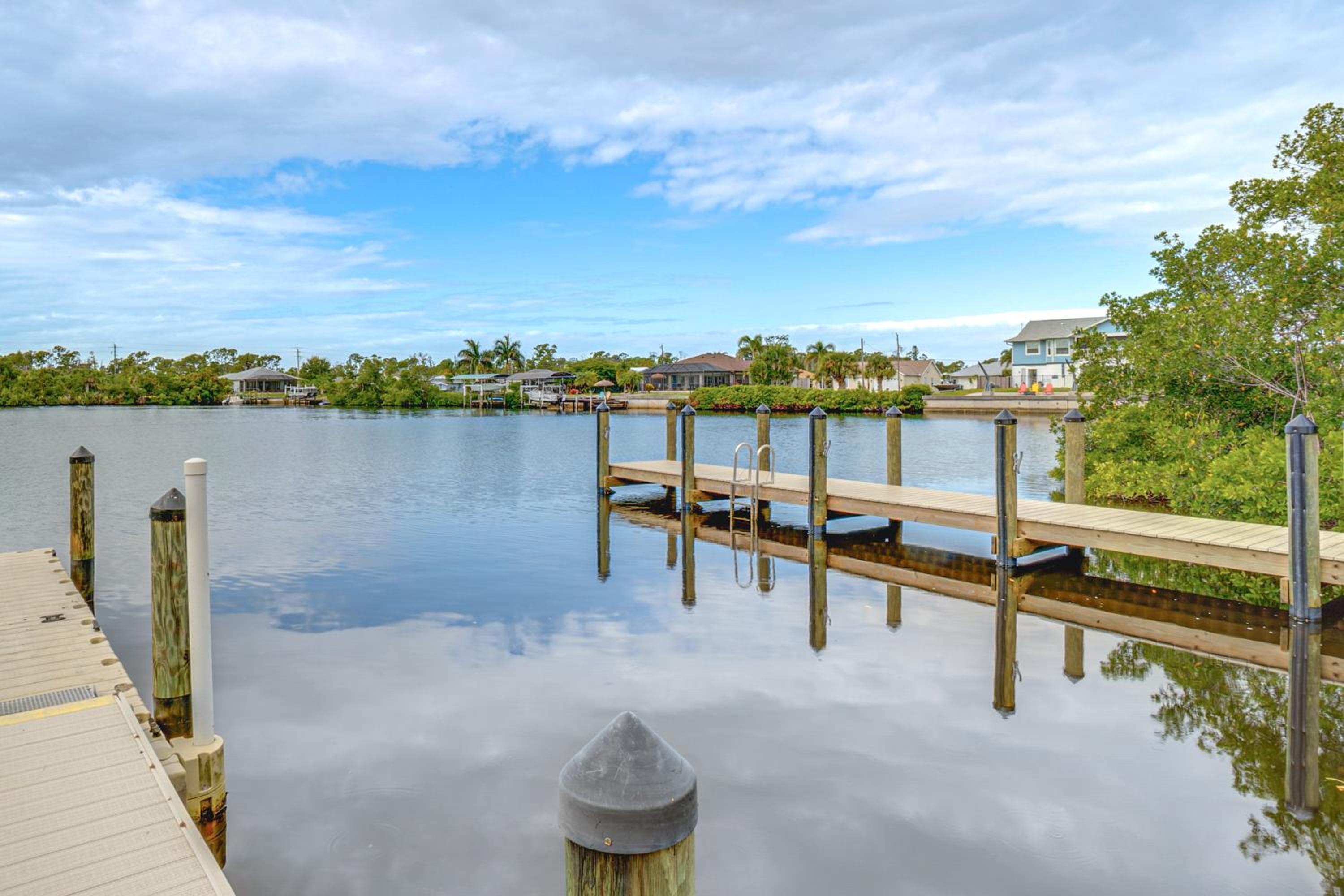 Fish, Swim and Boat Riverfront Port Charlotte Home