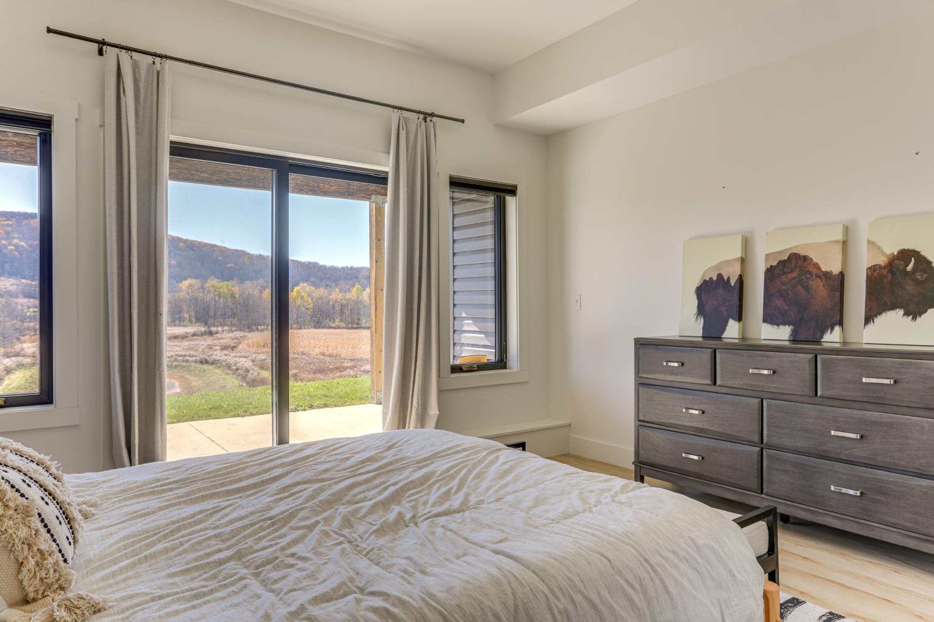3 Mi to Holiday Valley Mtn-View Home with Hot Tub