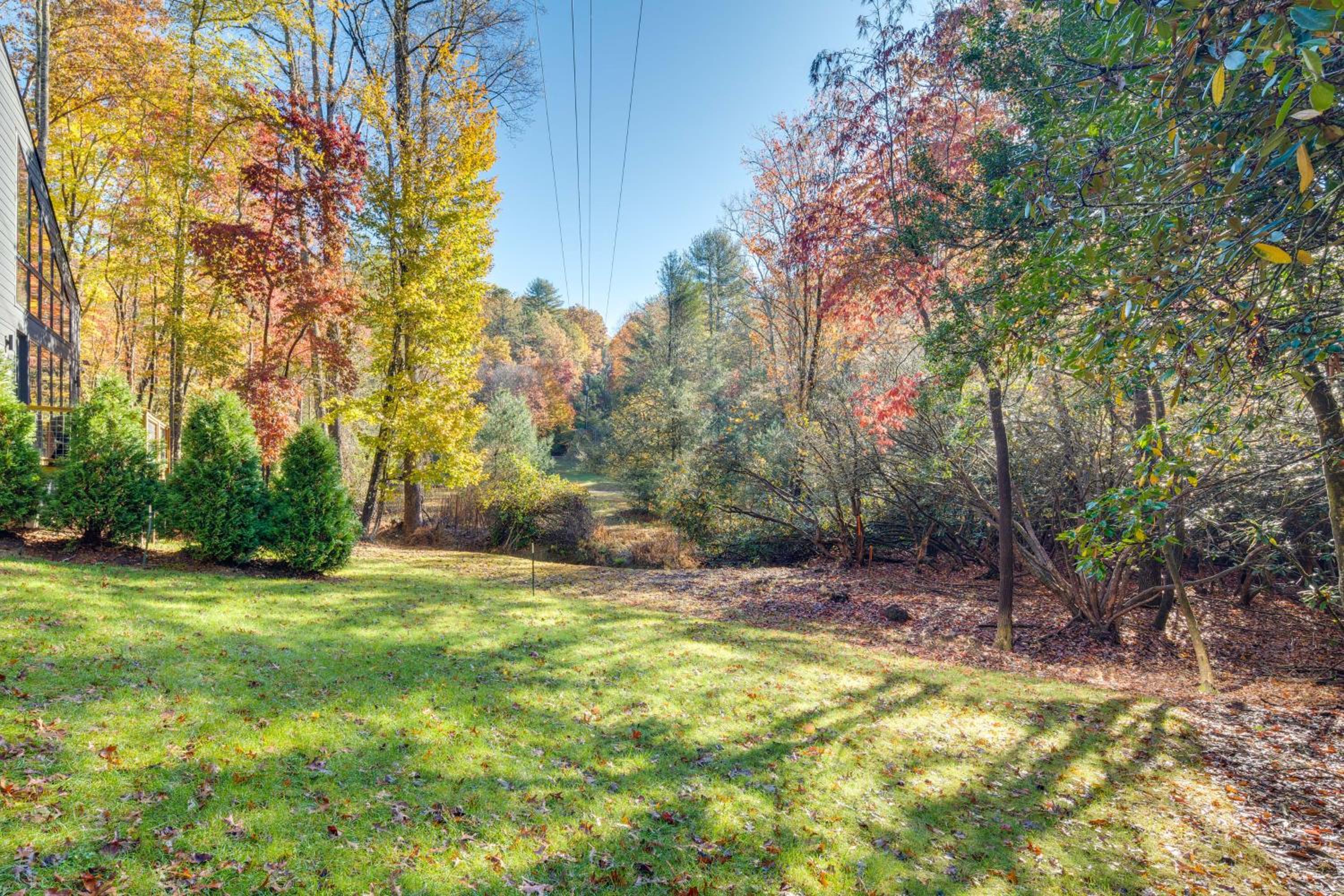 4 Mi to Dtwn Brevard Modern Pisgah Forest Getaway