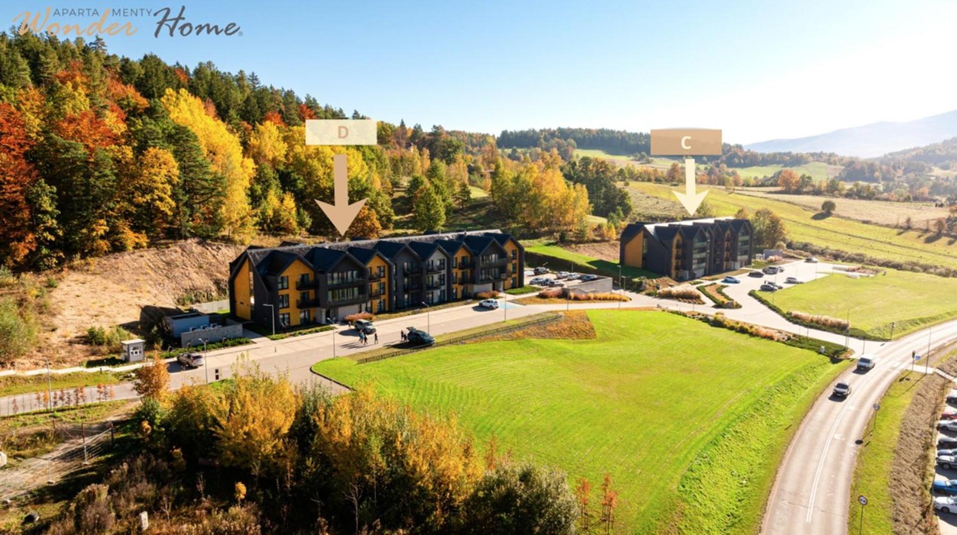 Wonder Hill - apartamenty z klimatyzacją, balkonami lub trasami, na terenie kompleksu restauracje oraz strefa wellness