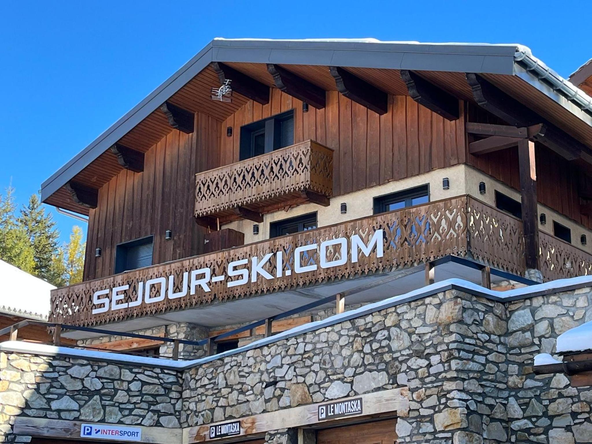 Le Montaska - Chalet pour 15 avec Jaccuzi et Sauna - La Plagne